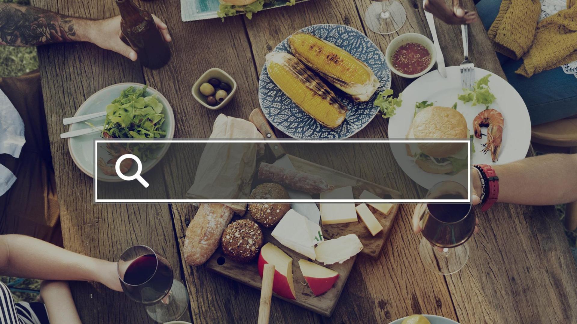 Buscador sobre alimentación