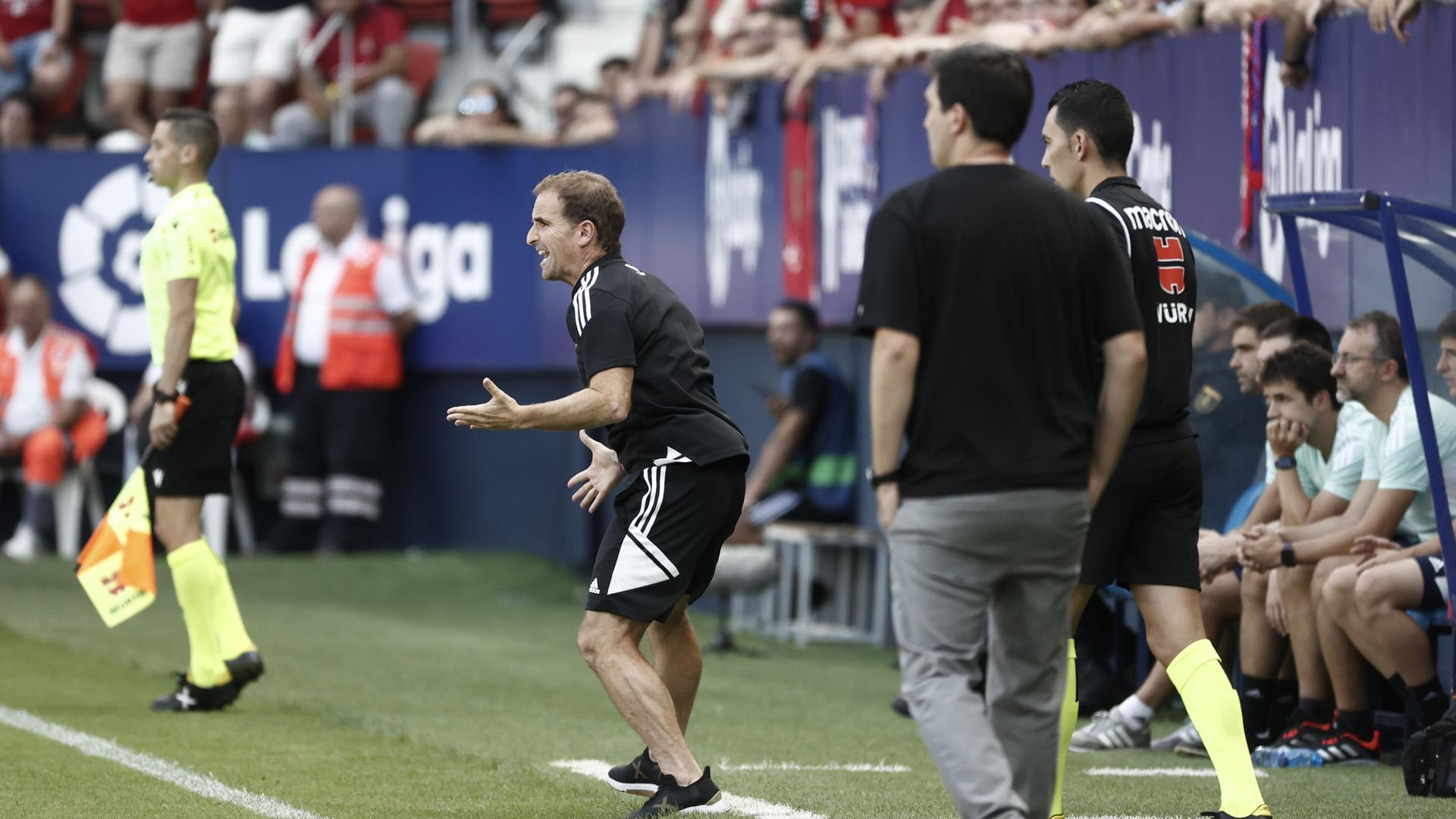 Jagoba Arrasate, entrenador de Osasuna