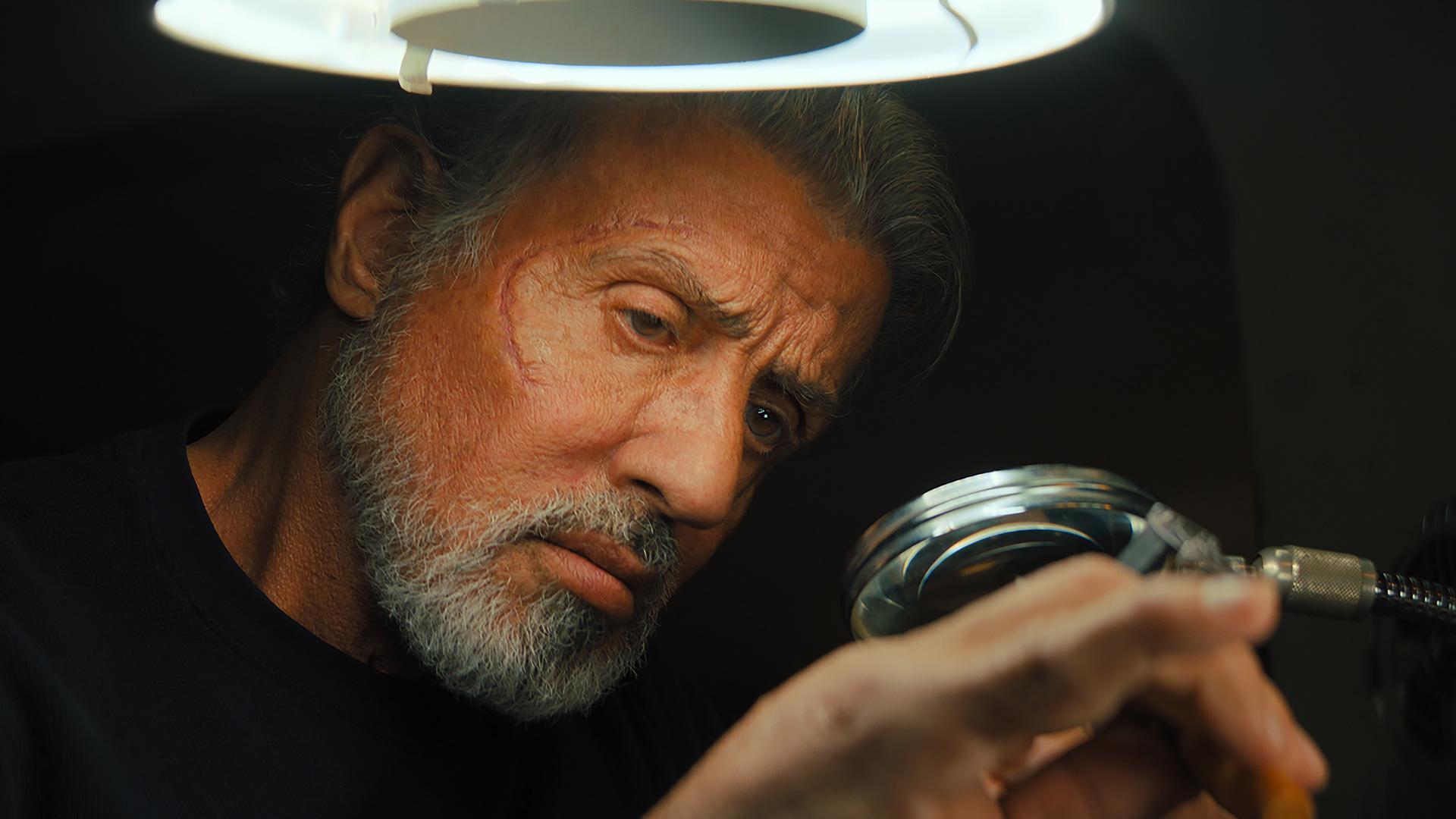 Sylvester Stallone durante la película 'Samaritan'