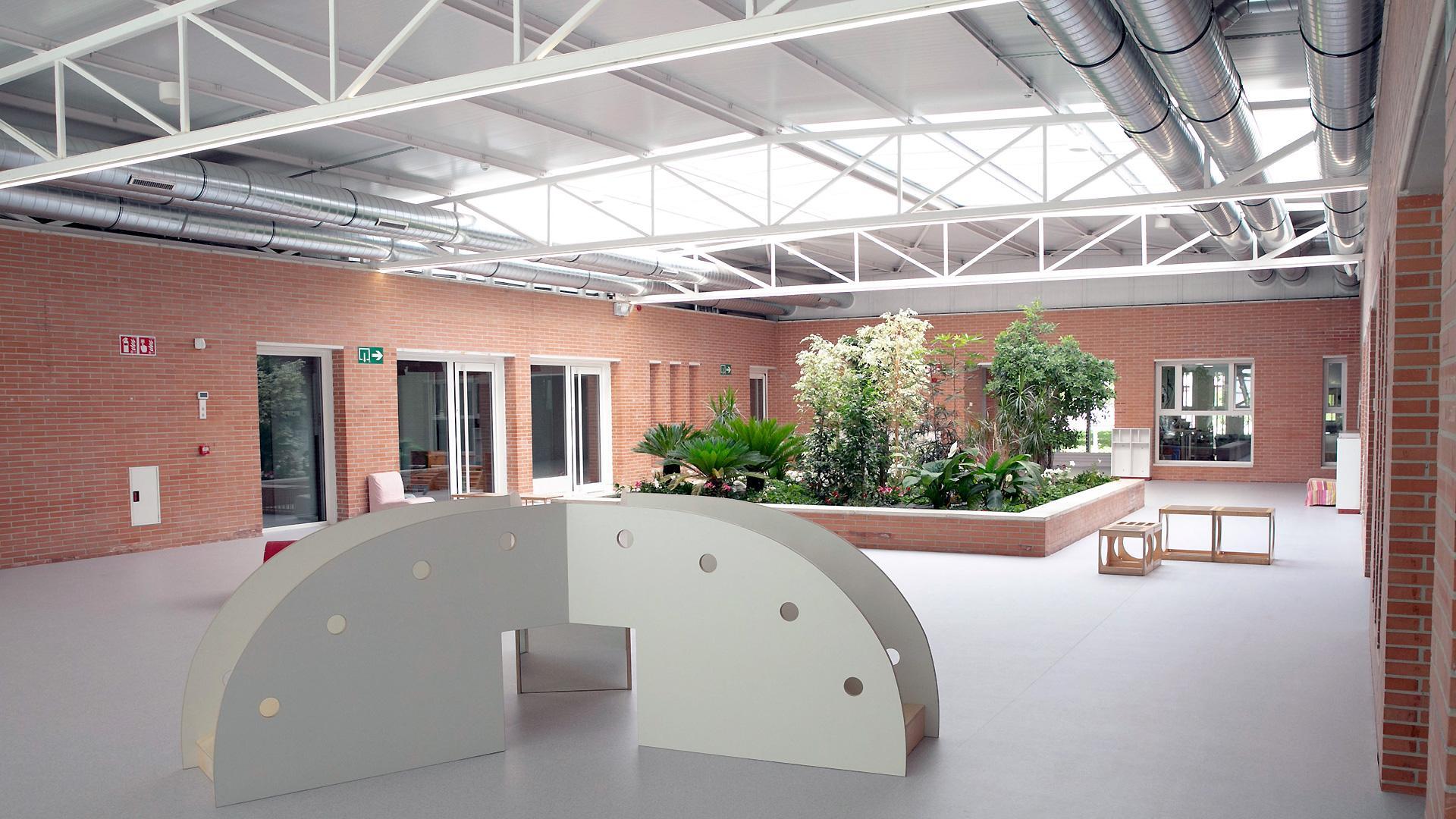 Interior de la Escuela Infantil de Medebaldea