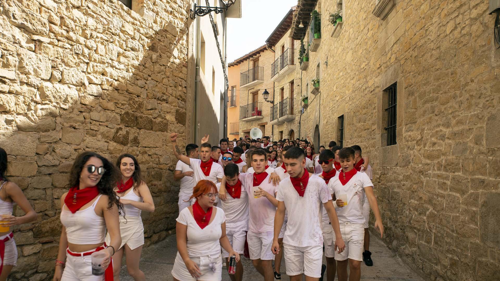 Cohete de las fiestas de Cáseda