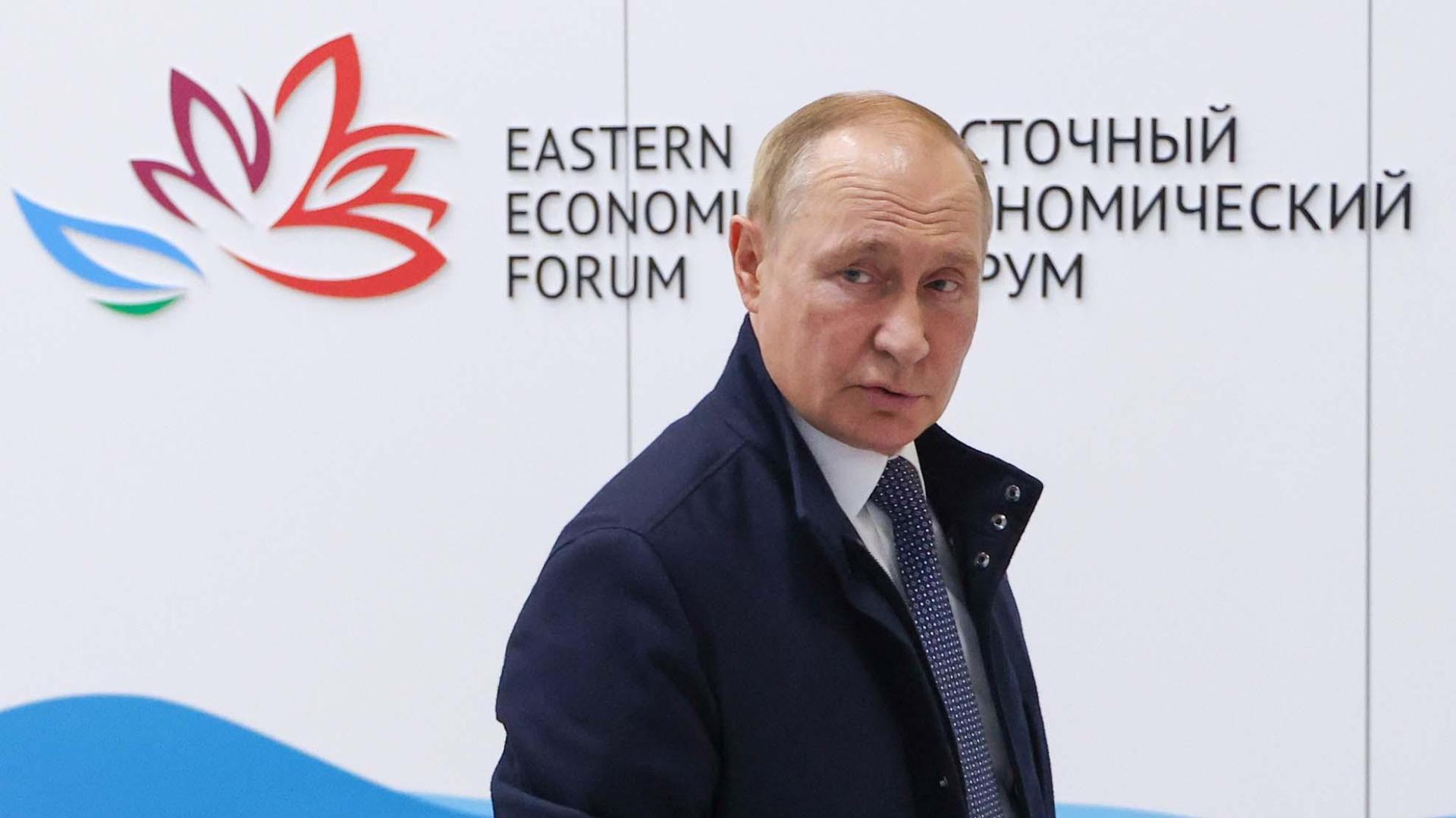 Vladivostok, a su llegada al VII Foro Económico Oriental en Vladivostok