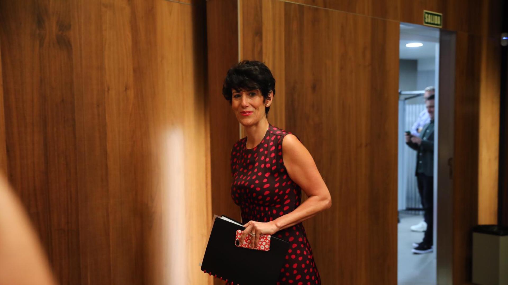 Elma Saiz, portavoz del Gobierno de Navarra y consejera de Economía y Hacienda