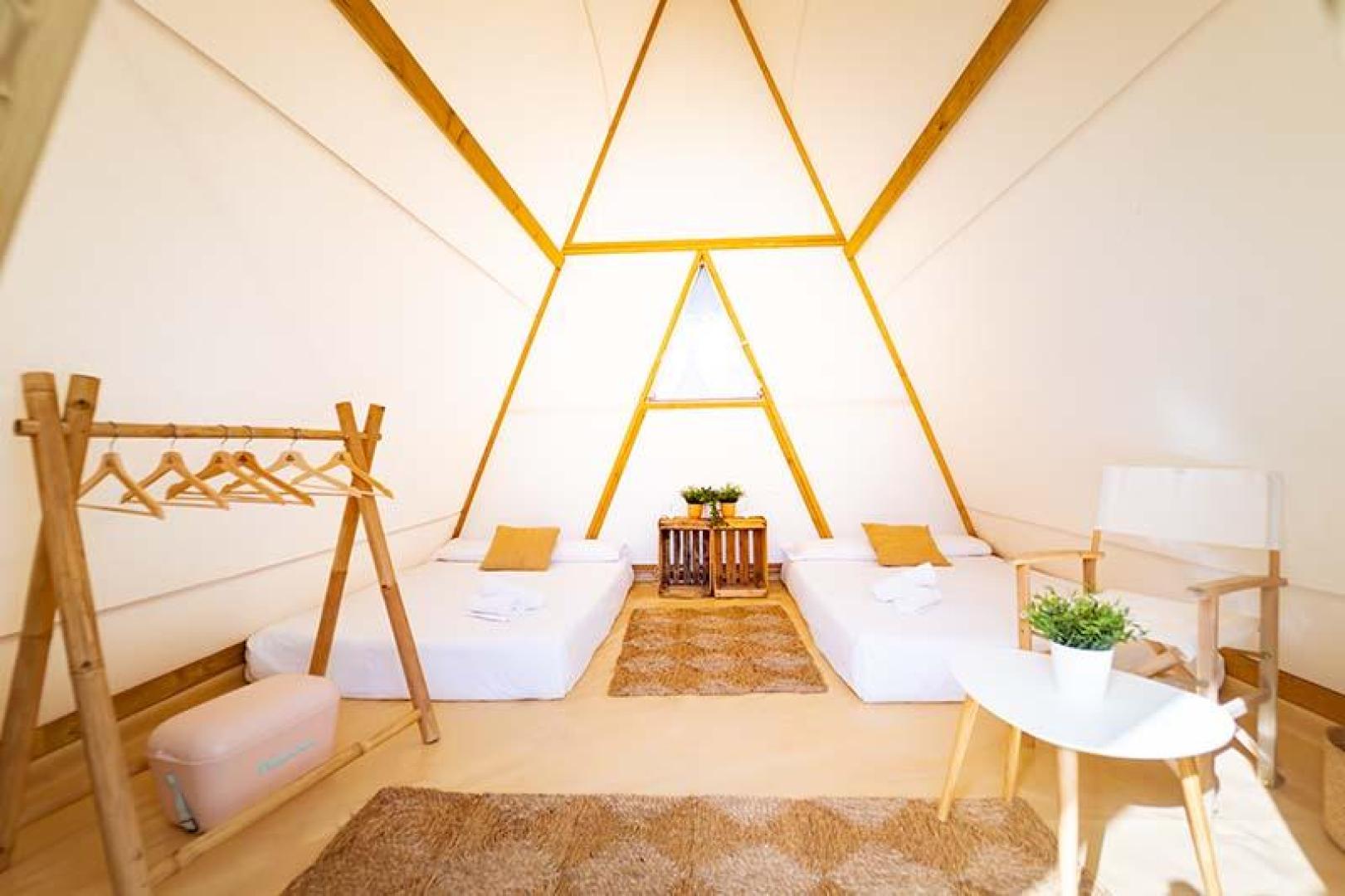 Tienda Lamu by Kampaoh UP en el Camping Urbasa