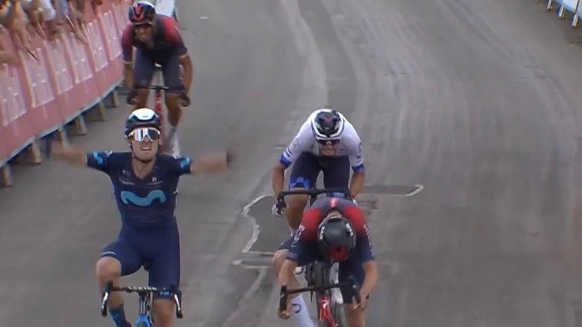 Triunfo de Gonzalo Serrano en el Tour de Gran Bretaña