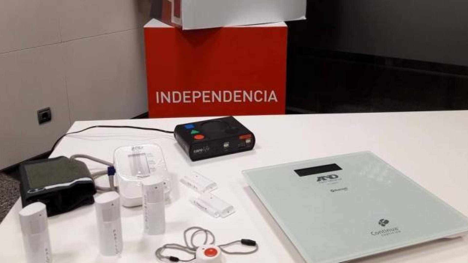 Imagen de un equipo de teleasistencia