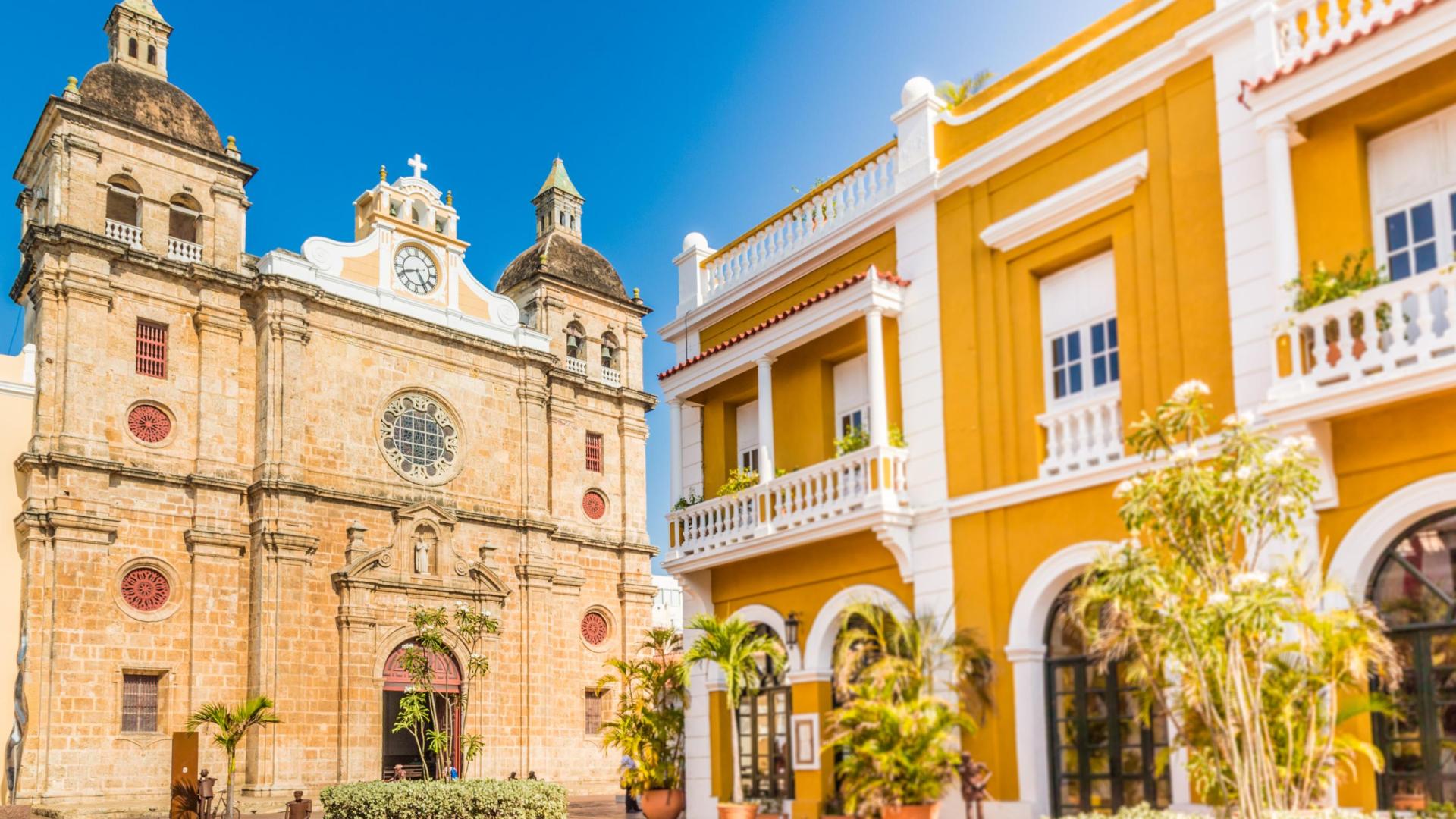 El santoral de este 9 de septiembre recuerda a San Pedro Claver. En la imagen, la iglesia que recibe su nombre en Cartagena de Indias