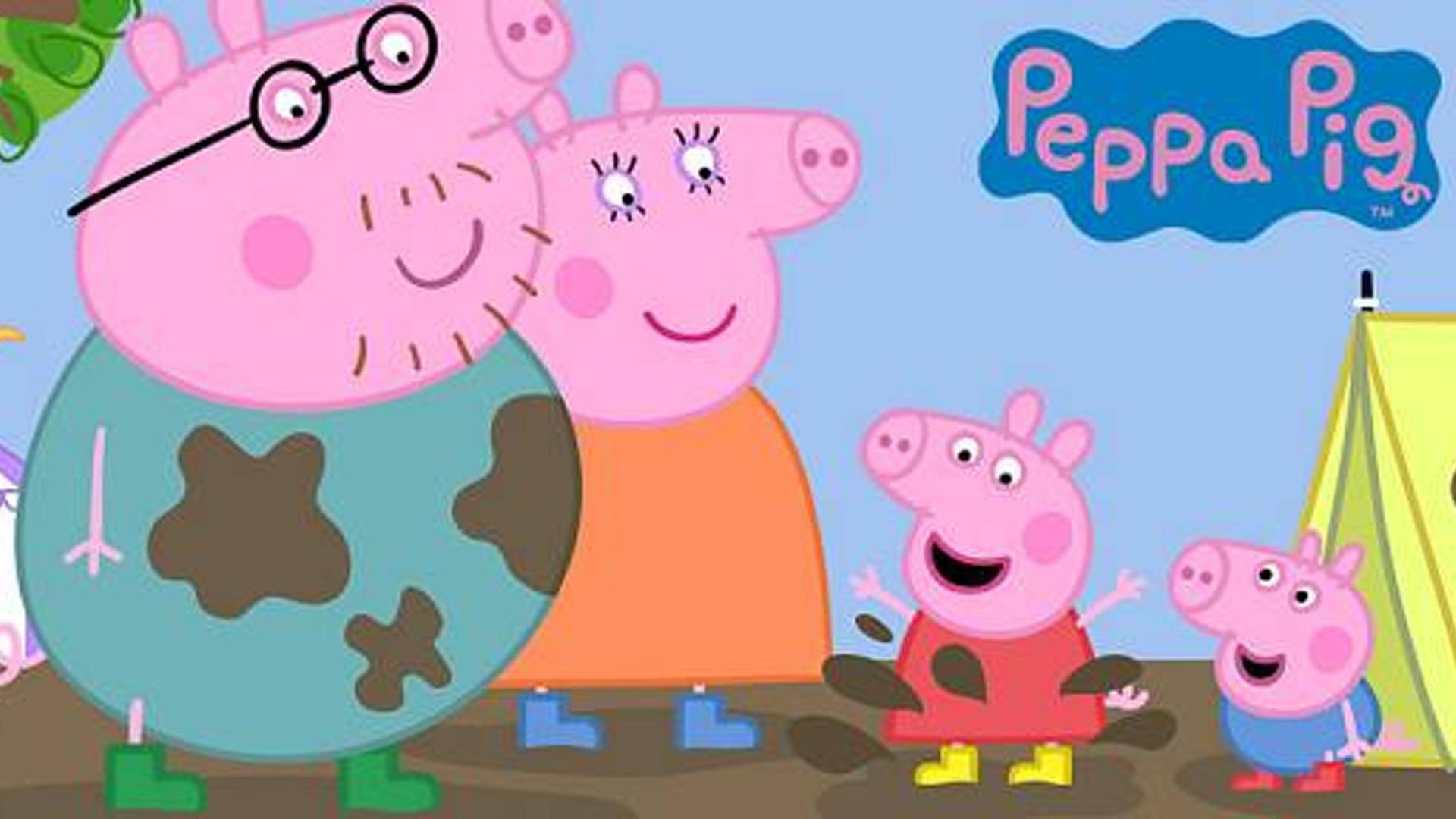 La serie de dibujos animados Peppa Pig