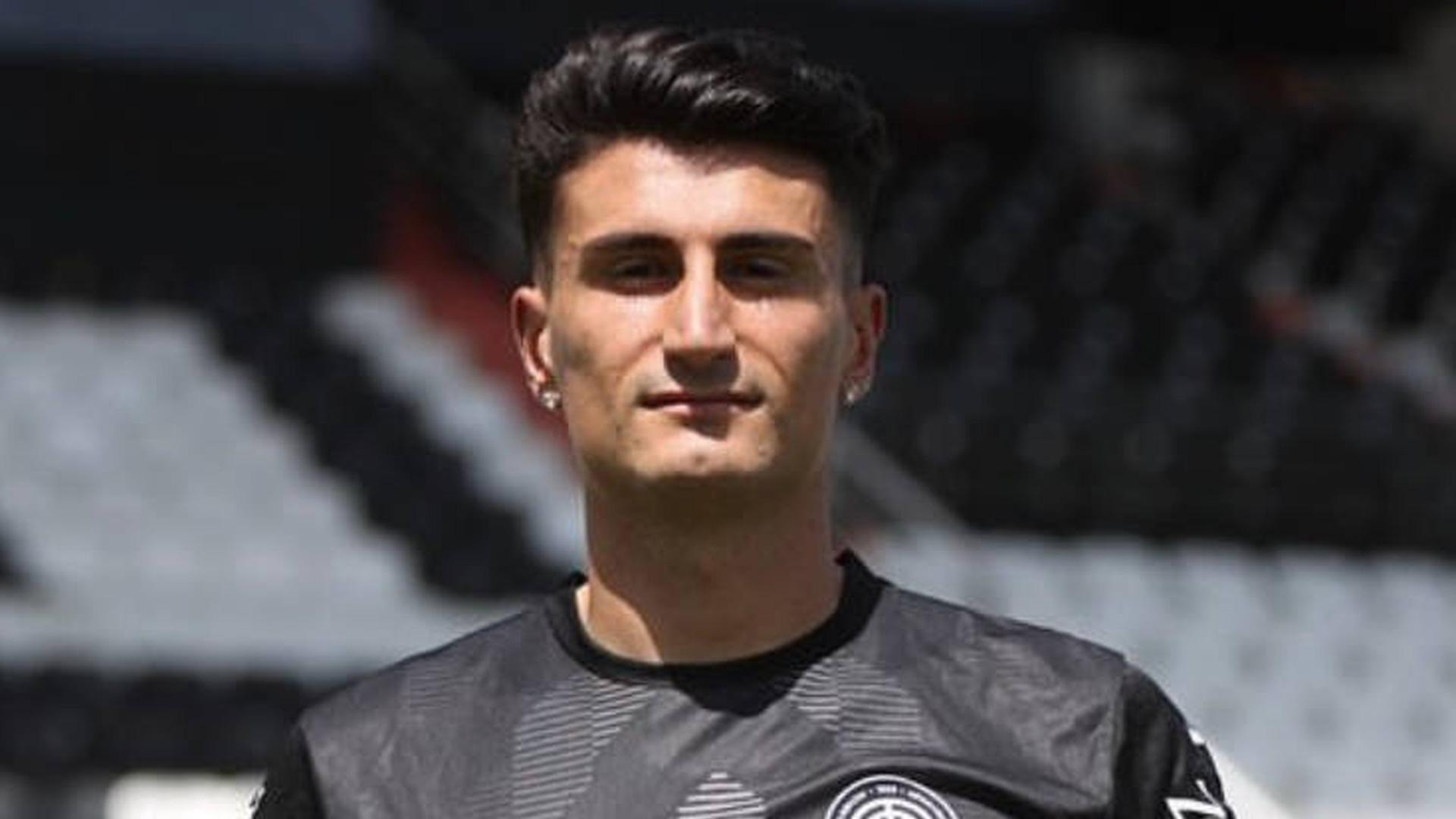 Perea, con su nueva camiseta
