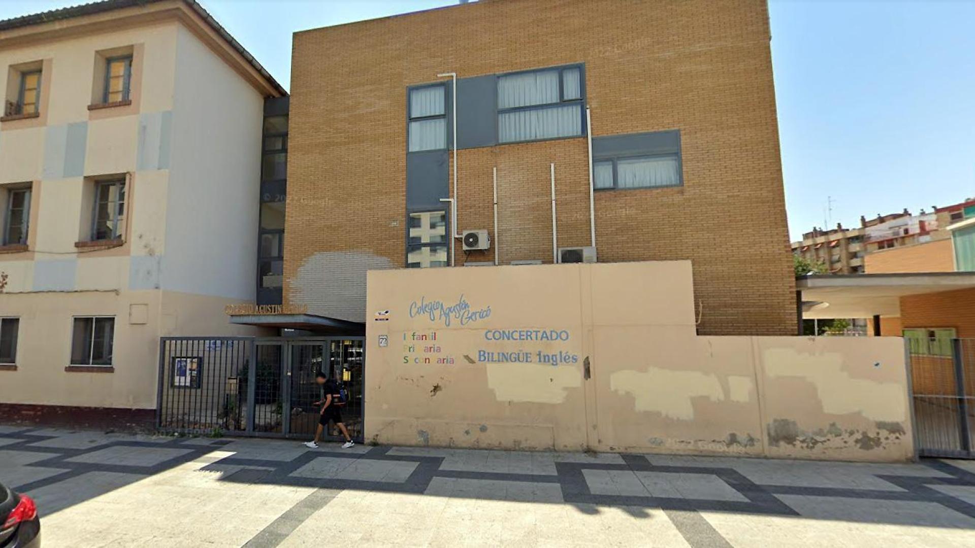 Colegio Agustín Gericó, donde estudia la niña