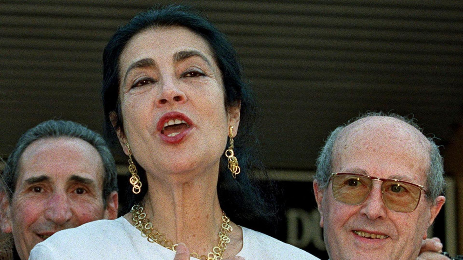 La actriz Irene Papas, en la presentación de 'Inquietude', en el 51 Festival de Cannes
