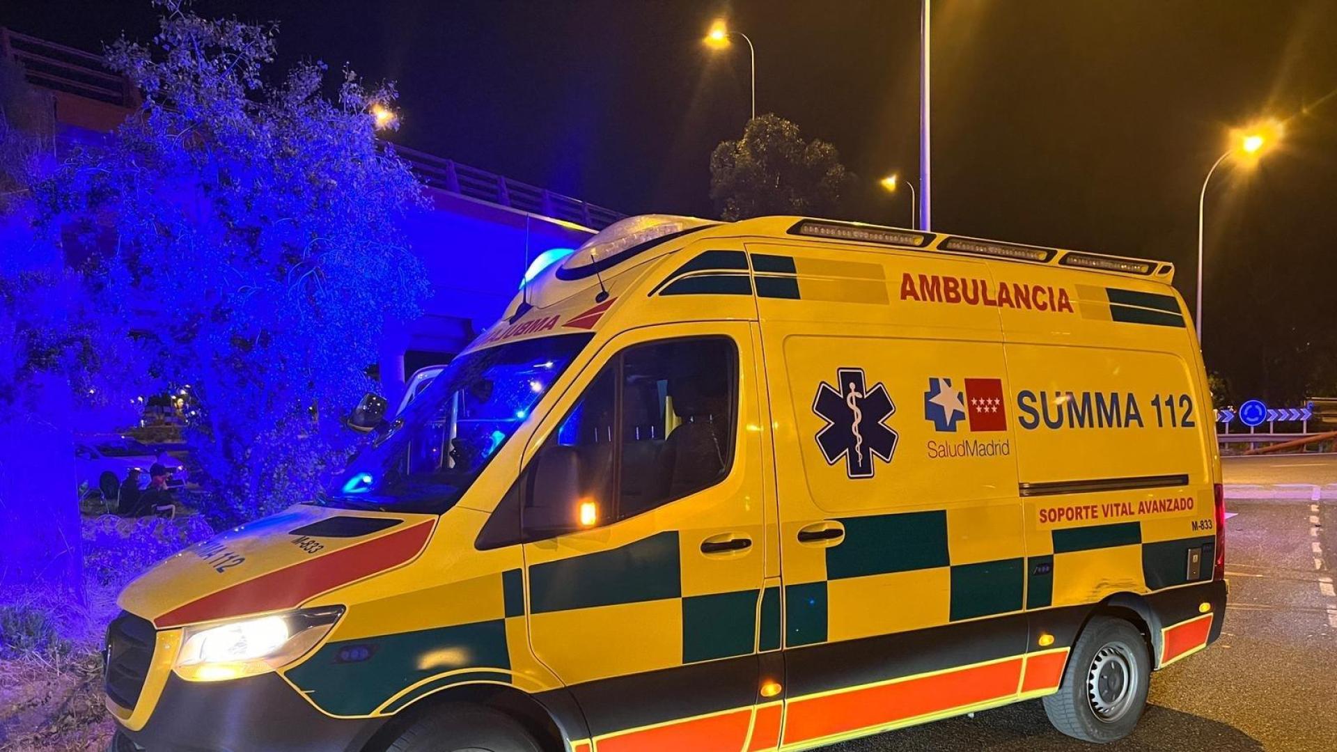 Una ambulancia del Summa 112