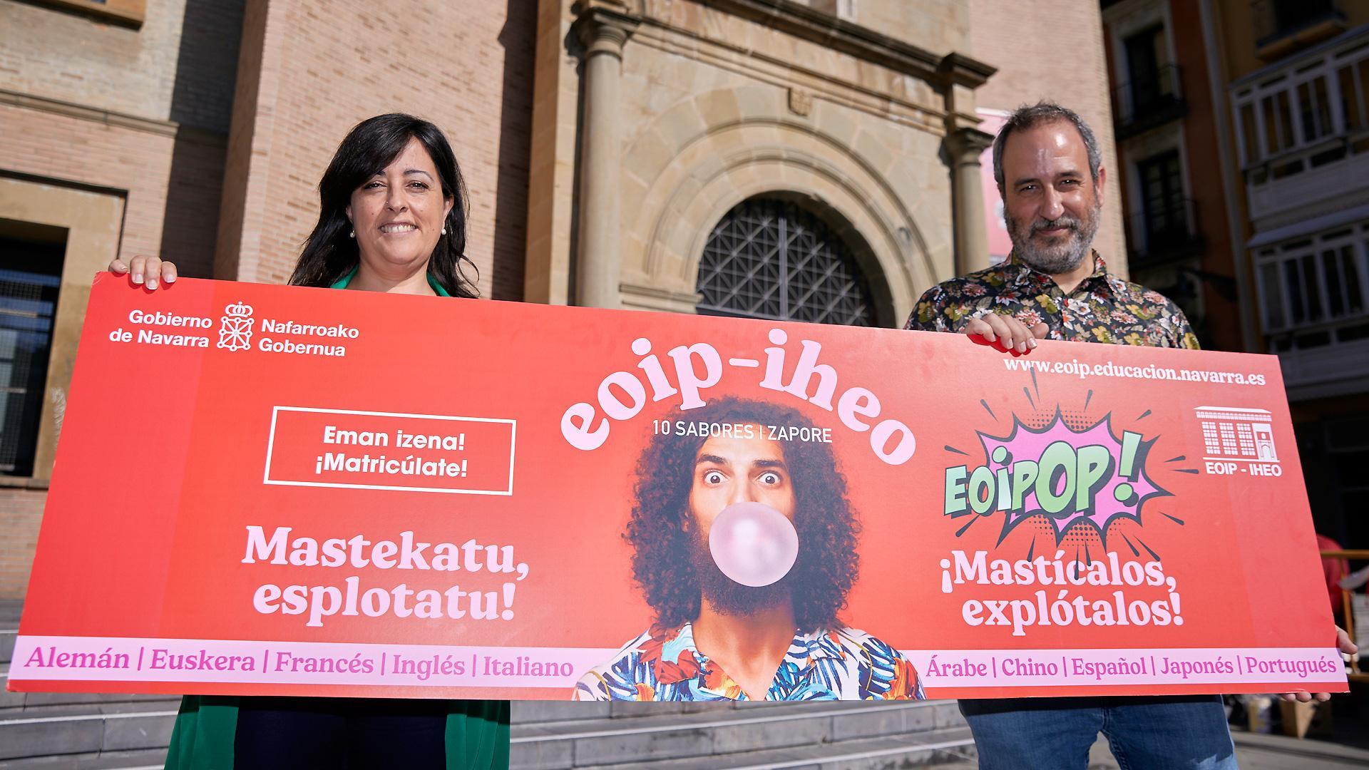 Presentación del nuevo curso de la Escuela Oficial de Idiomas de Pamplona (EOIP)