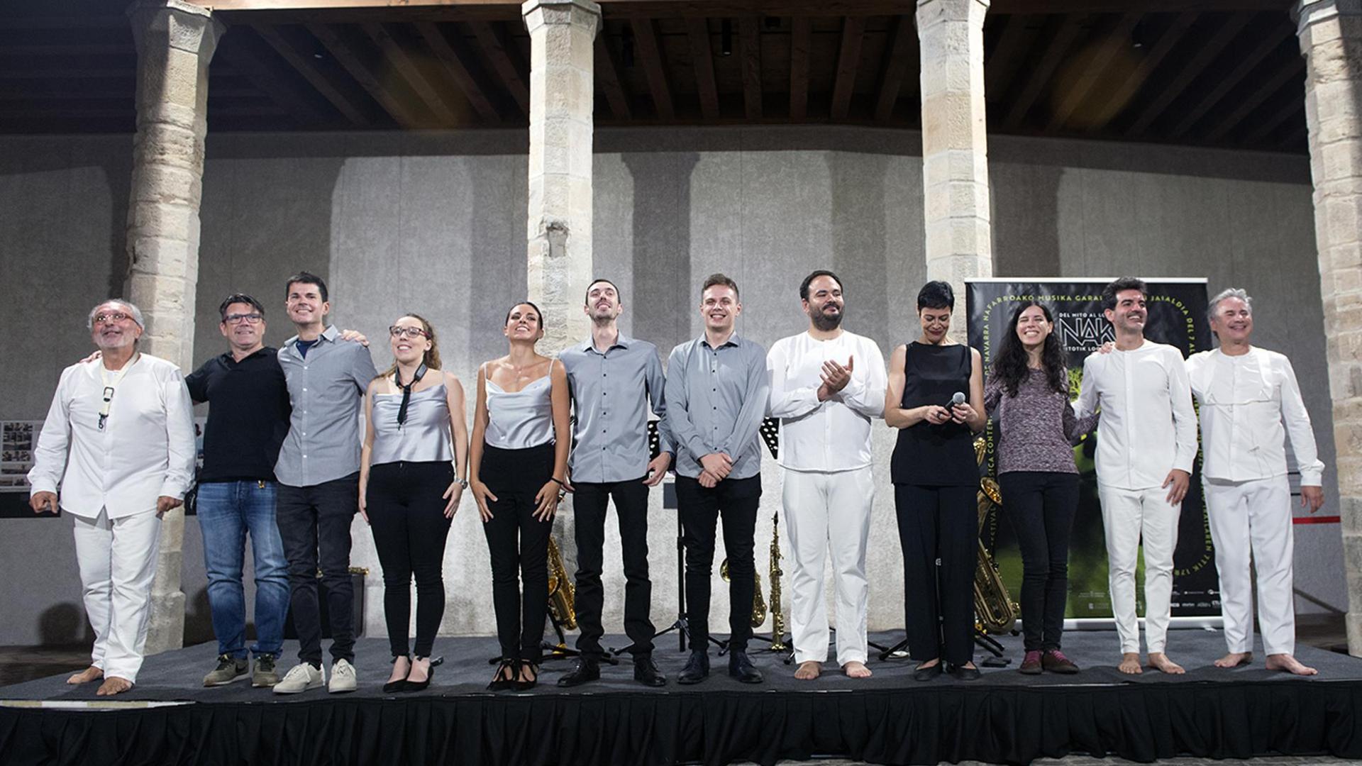 Concierto de clausura del festival NAK de 2022