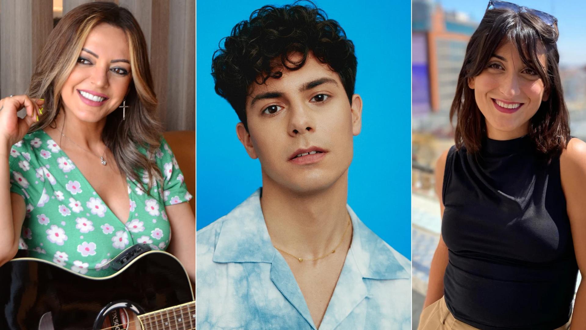 Miriam Rodríguez, Alfred García y Susi Caramelo, tres de los diez concursantes de la próxima edición de 'Tu cara me suena'
