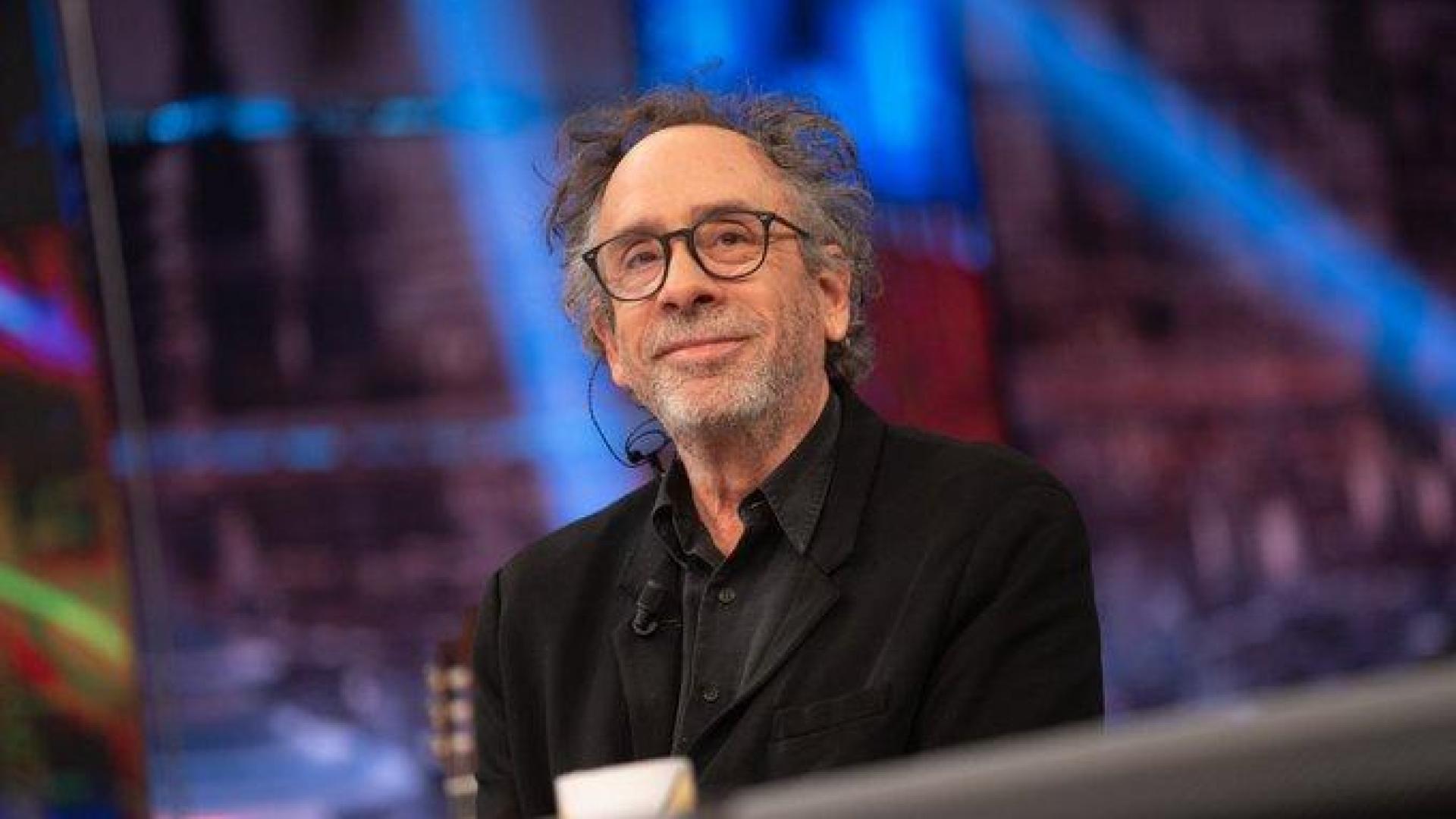 Tim Burton, este lunes en el plató de 'El Hormiguero'