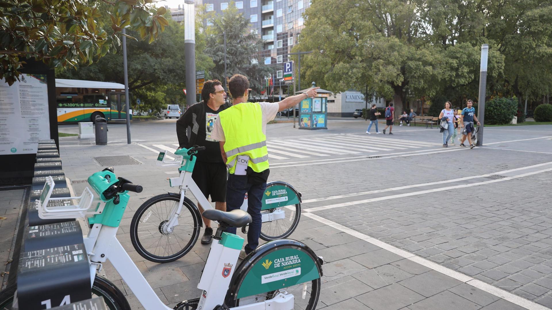 Aprovechando la Semana Europea de la Movilidad, se explicó el funcionamiento del sistema de alquiler de bicis eléctricas