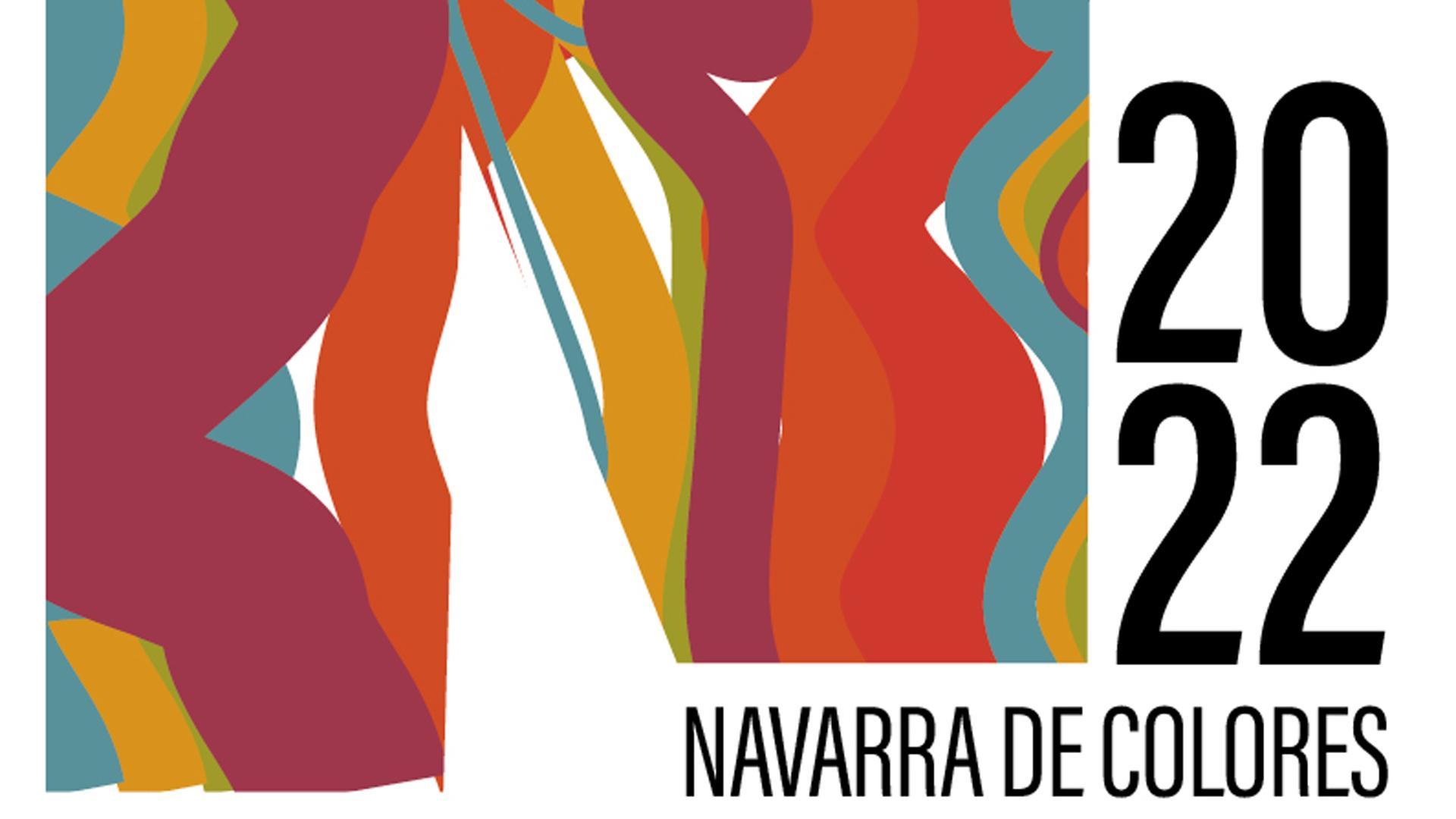 Parte del logo del Premio Navarra de Colores