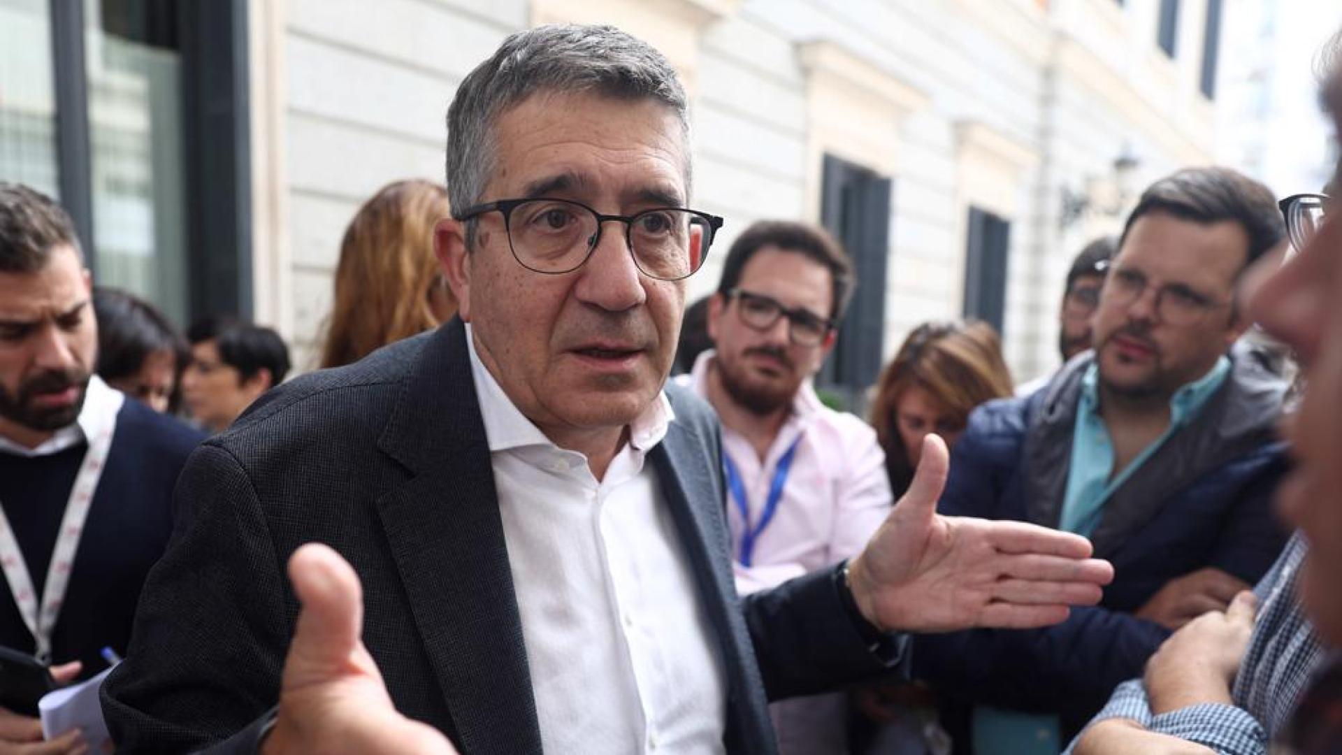 Patxi López, este miércoles, en el Congreso de los Diputados
Eduardo Parra / Europa Press
28/09/2022