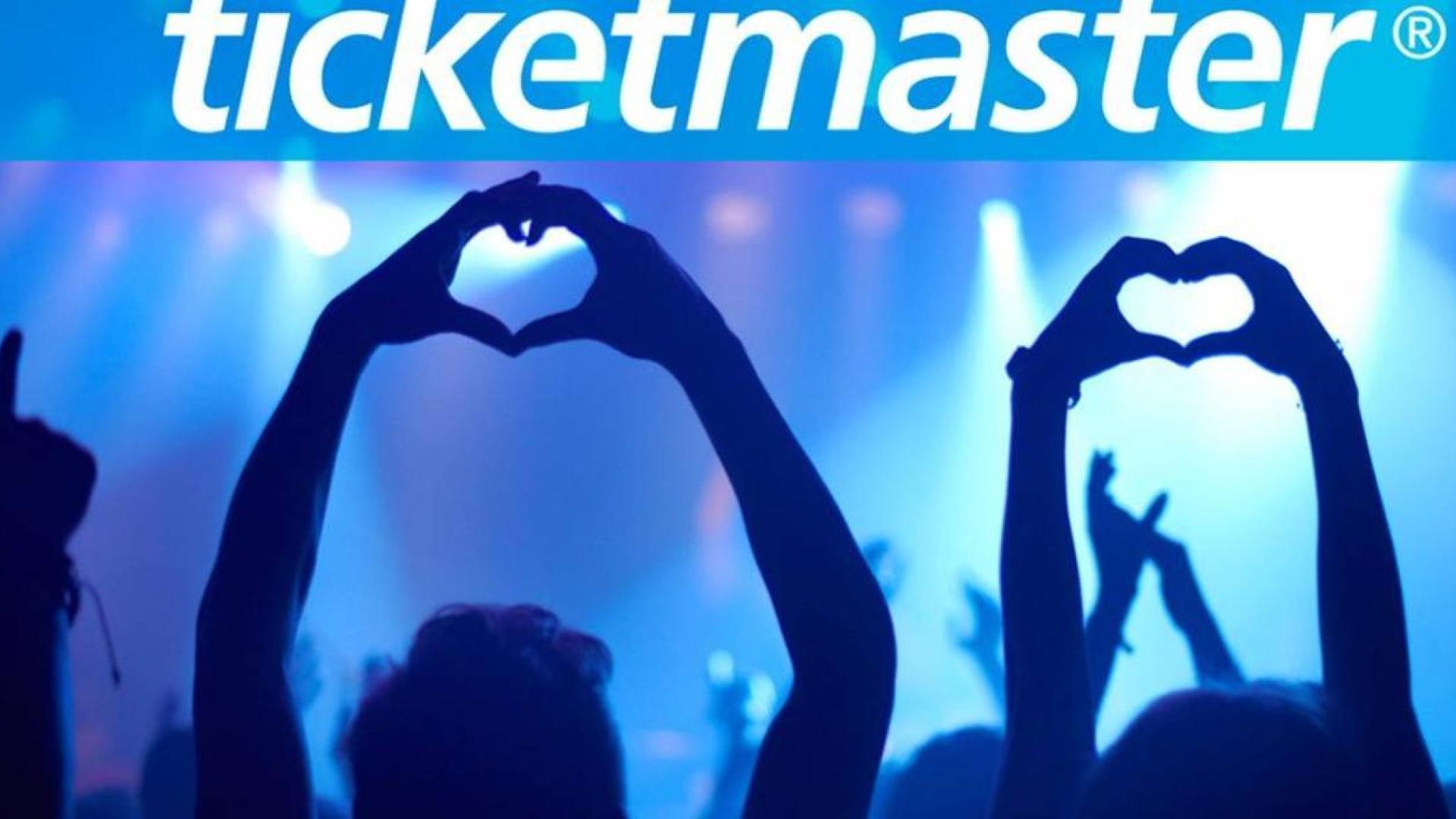 Imagen promocional de la plataforma de venta de entradas Ticketmaster