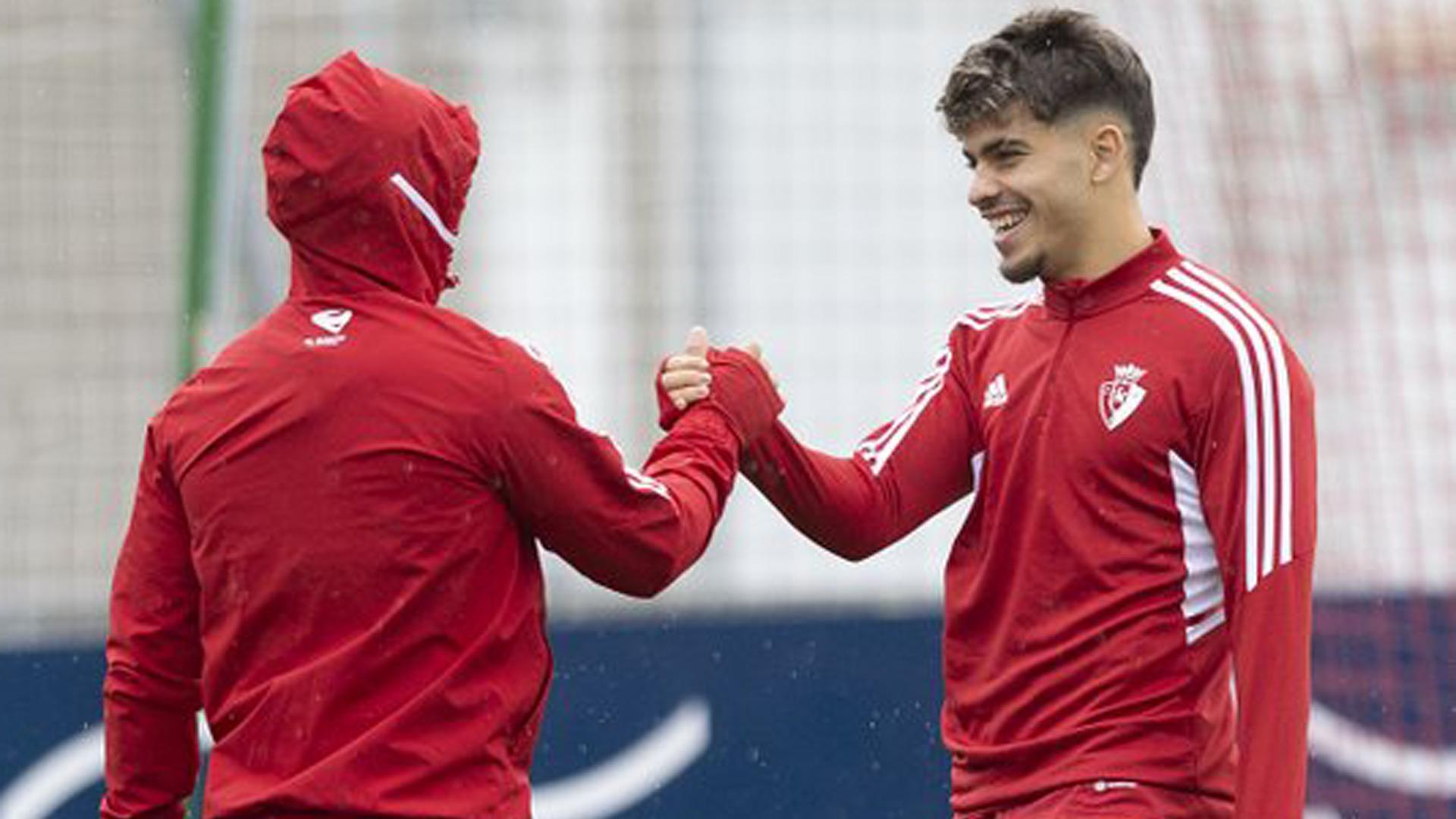 Abde se ha reincorporado a la disciplina rojilla tras jugar con la selección de Marruecos