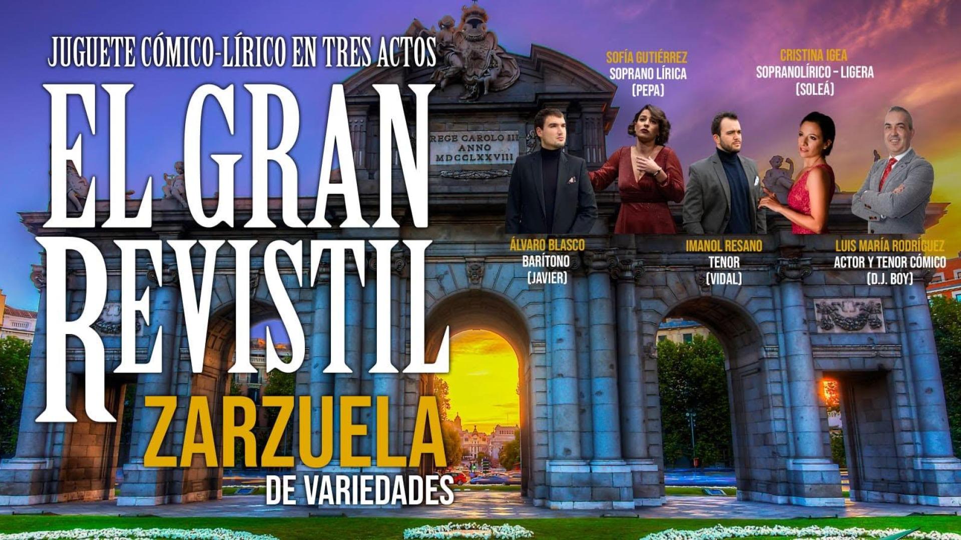 Cartel del espectáculo 'El Gran Revistil'