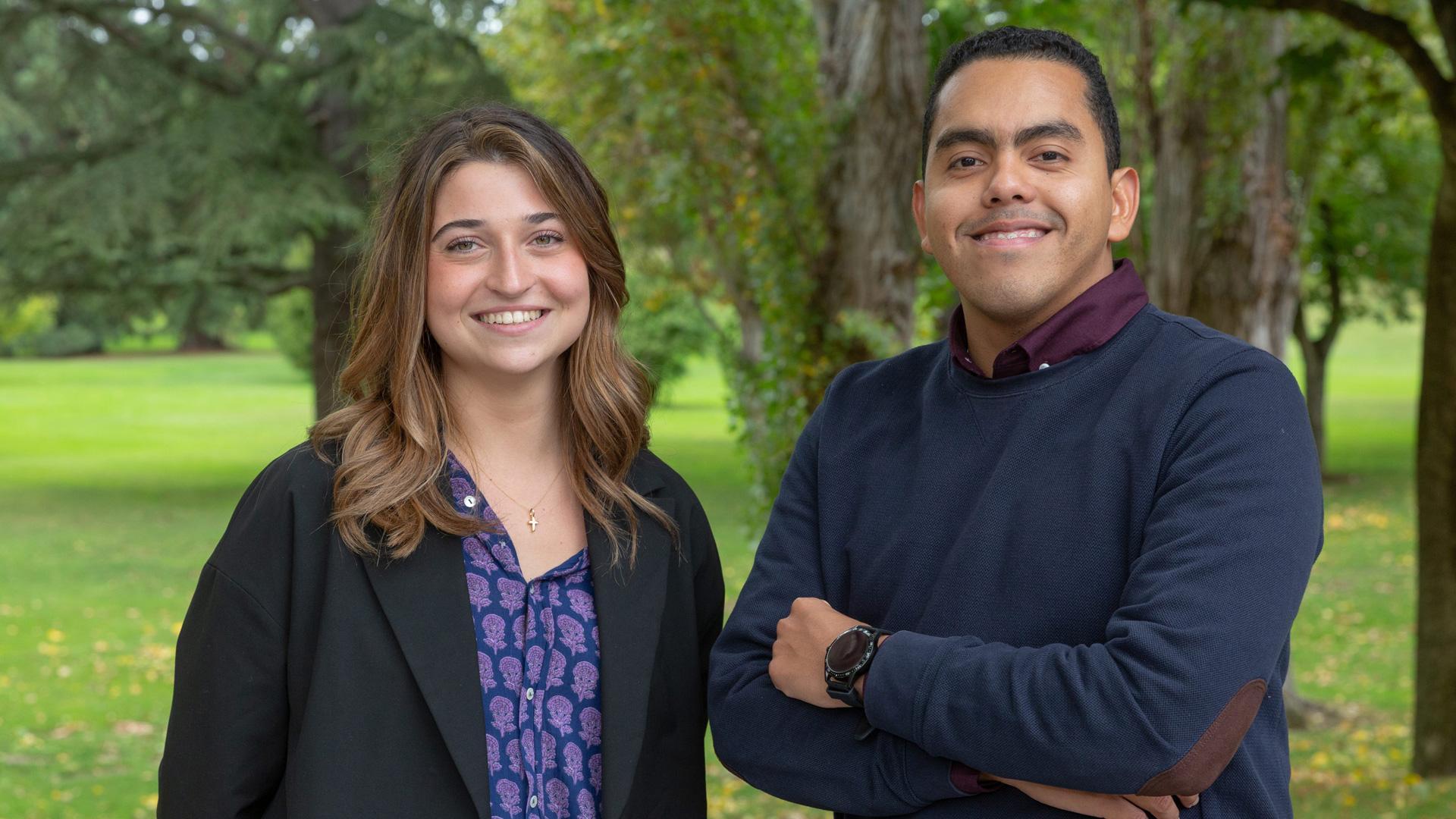 Óscar Tineo y Marta Olaizola, nuevos delegado y subdelegada de la Universidad de Navarra