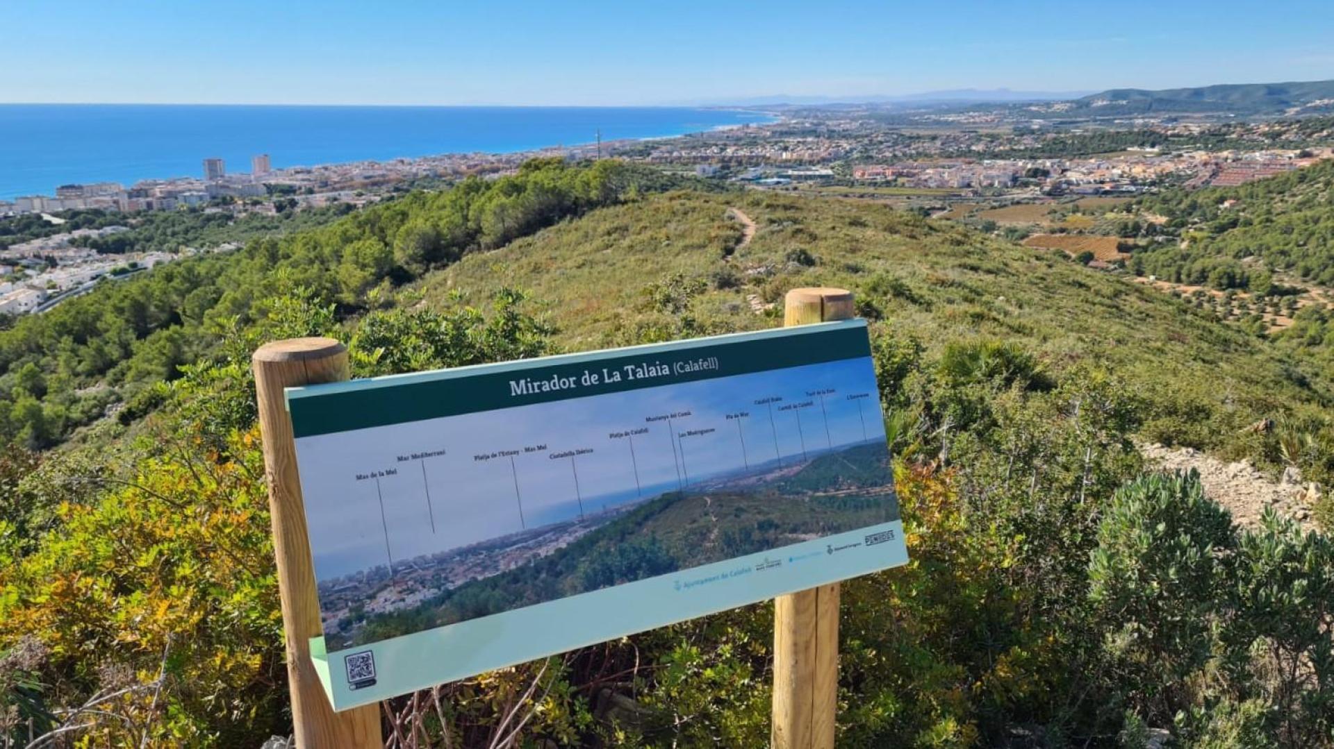 Talaia de Calafell, un mirador en el Baix Penedès