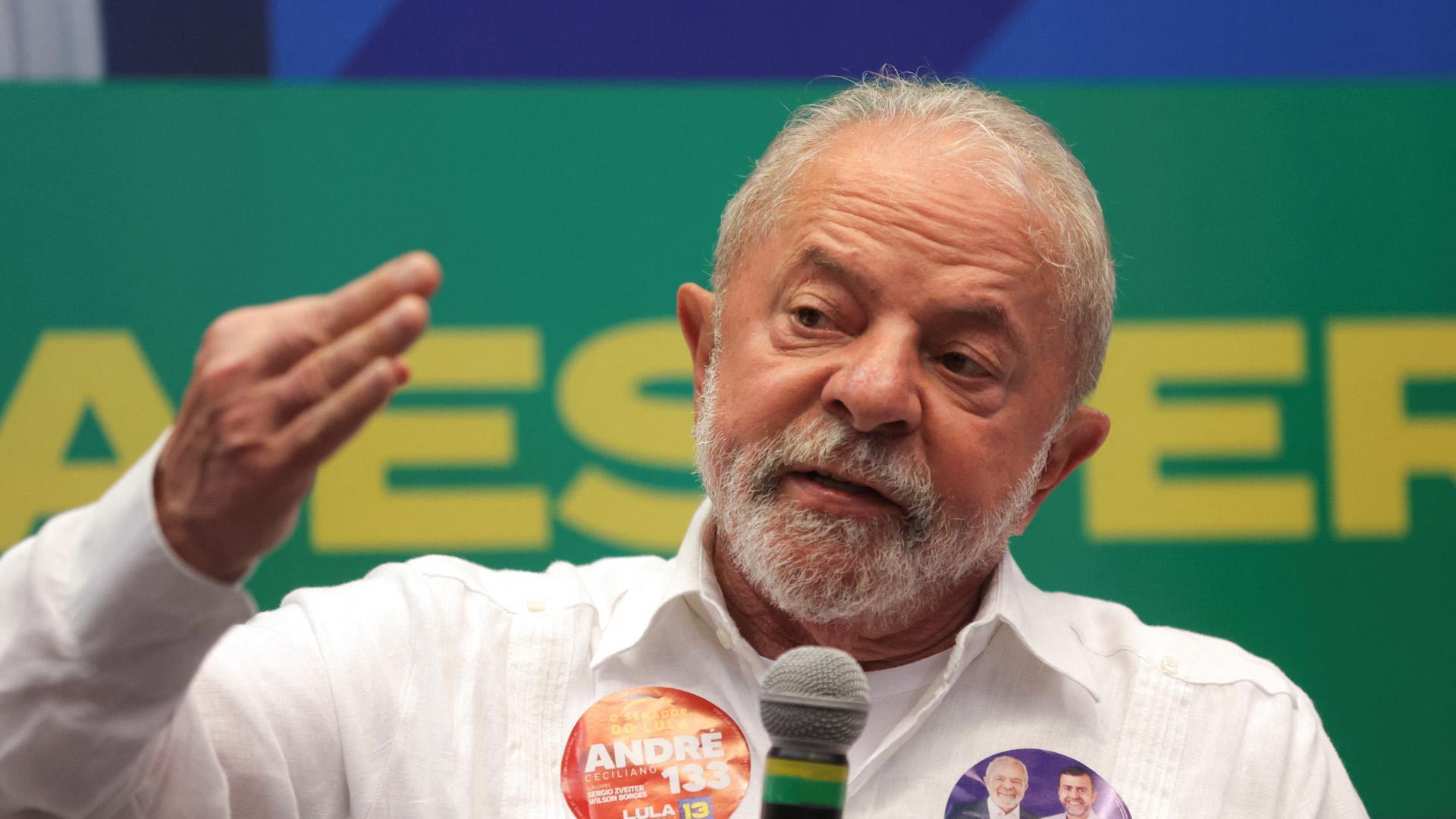 Lula da Silva, este viernes en rueda de prensa