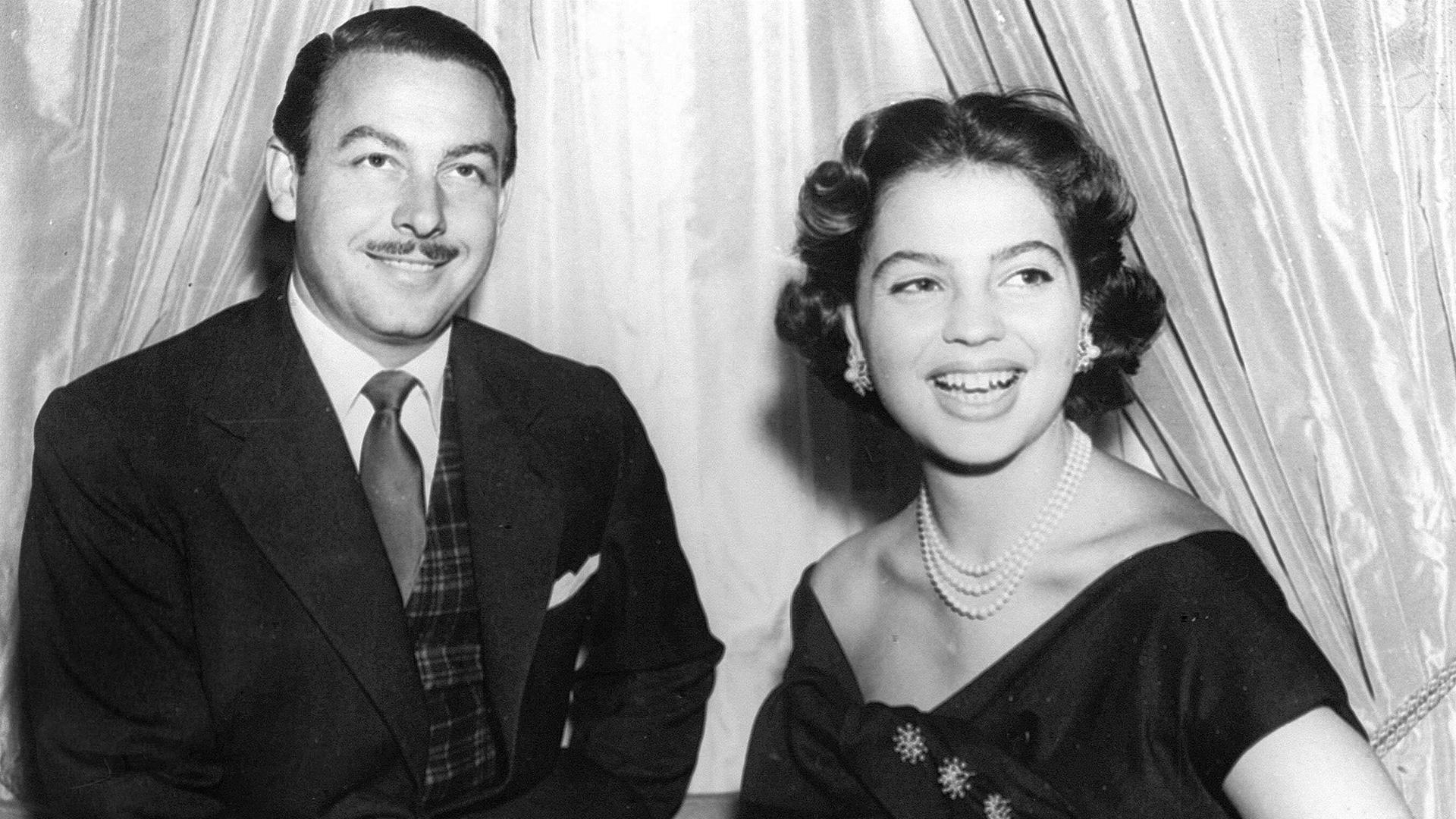 Alfonso de Hohenlohe y su esposa la princesa Ira de Furstenberg