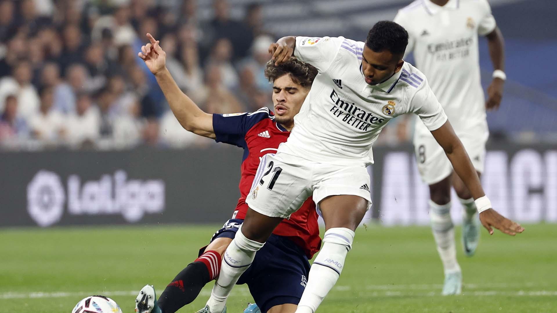 Fotos del partido que enfrentó al Real Madrid contra Osasuna este domingo 2 de octubre.