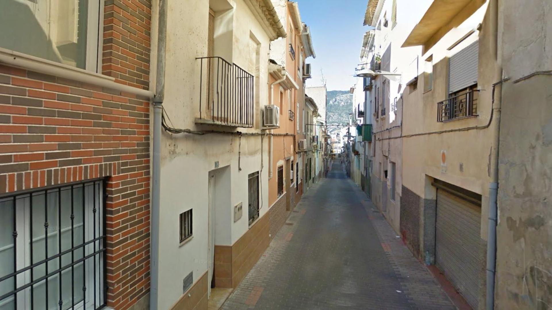 Calle del Pino, donde tuvo lugar el accidente