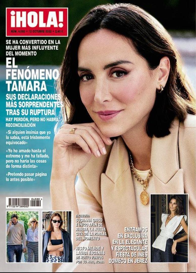 Portada de la revista Hola del miércoles, 5 de octubre de 2022