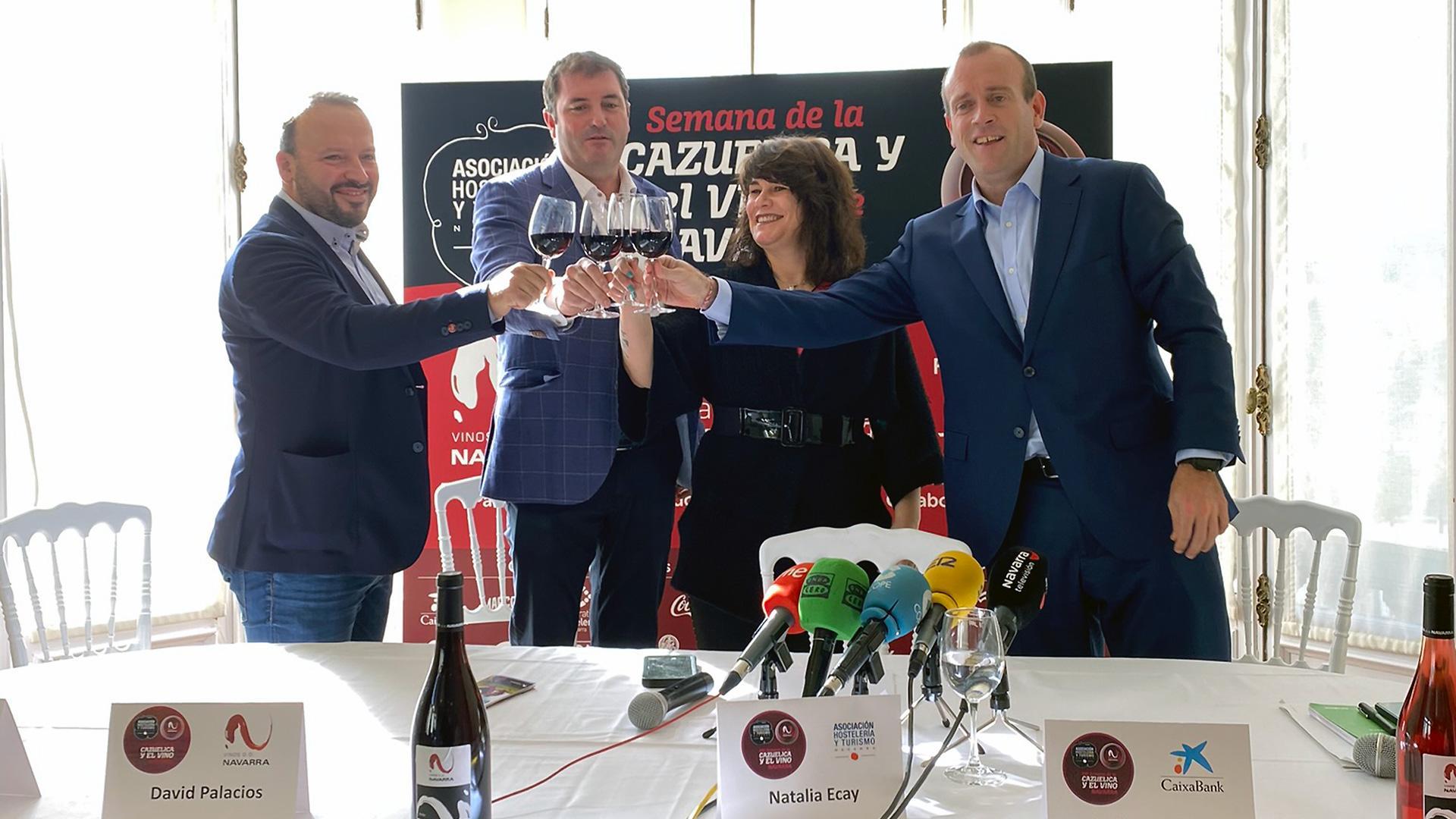 Presentación de la Semana de la Cazuelica y el Vino D.O. Navarra