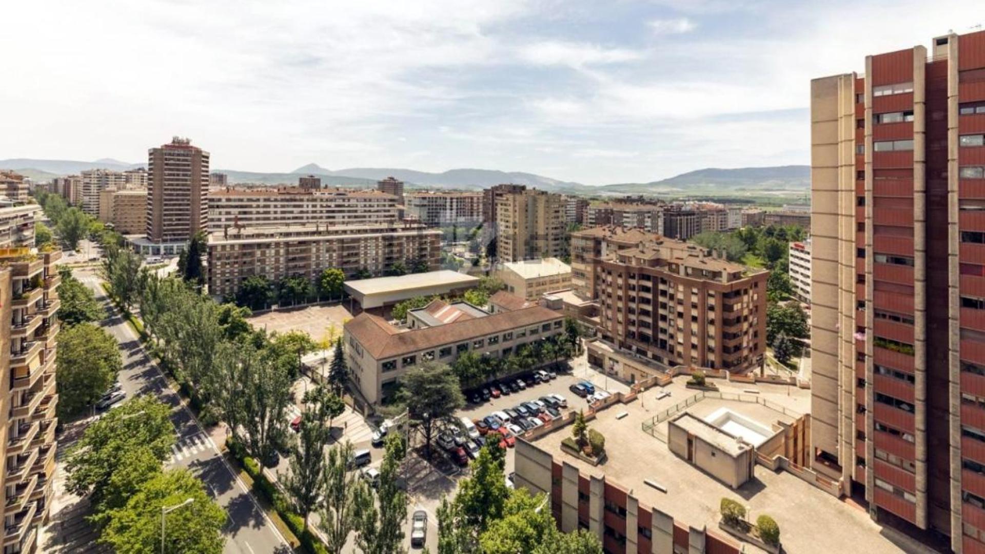 Vista desde el piso a la venta en la avenida Sancho El Fuerte