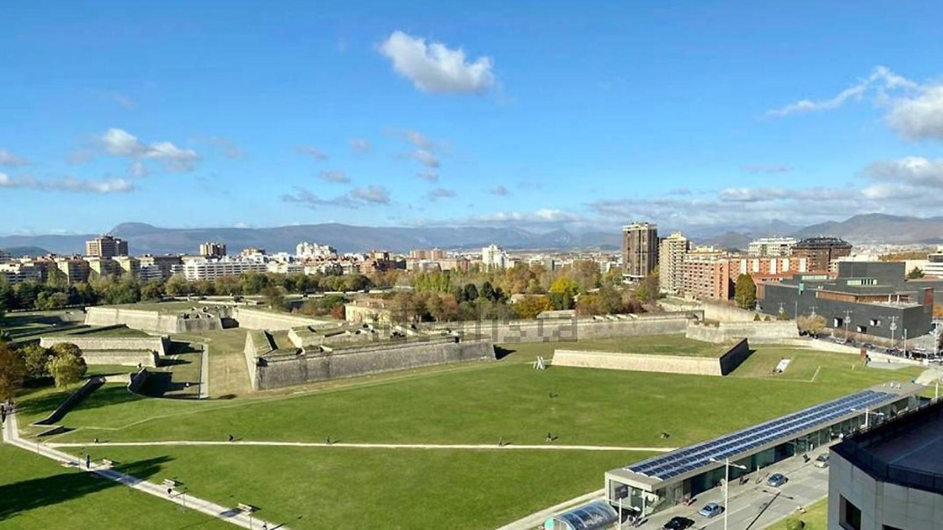 Vistas desde el piso en venta en la Plaza de los Fueros