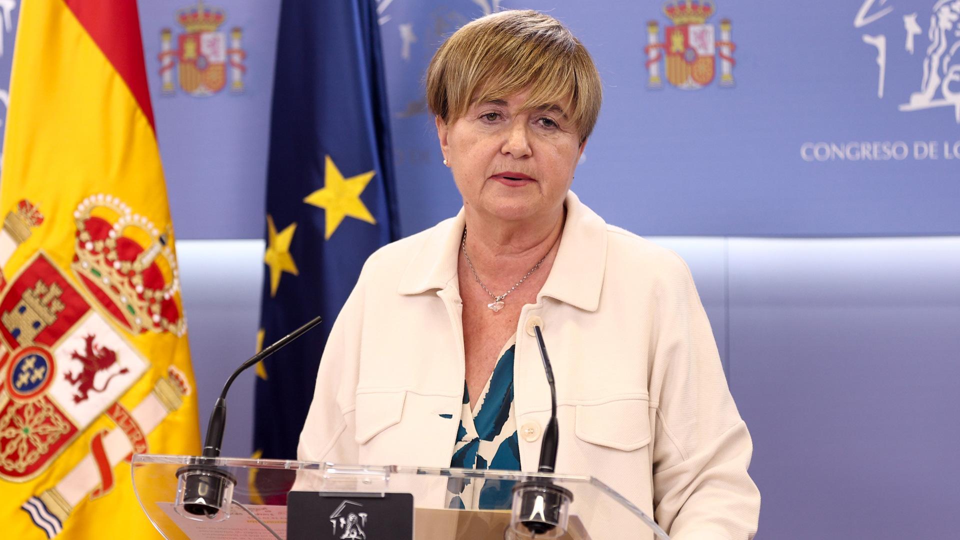 La diputada del Congreso de los Diputados y presidenta de la Comisión de Política Territorial y Función Pública, Isaura Leal