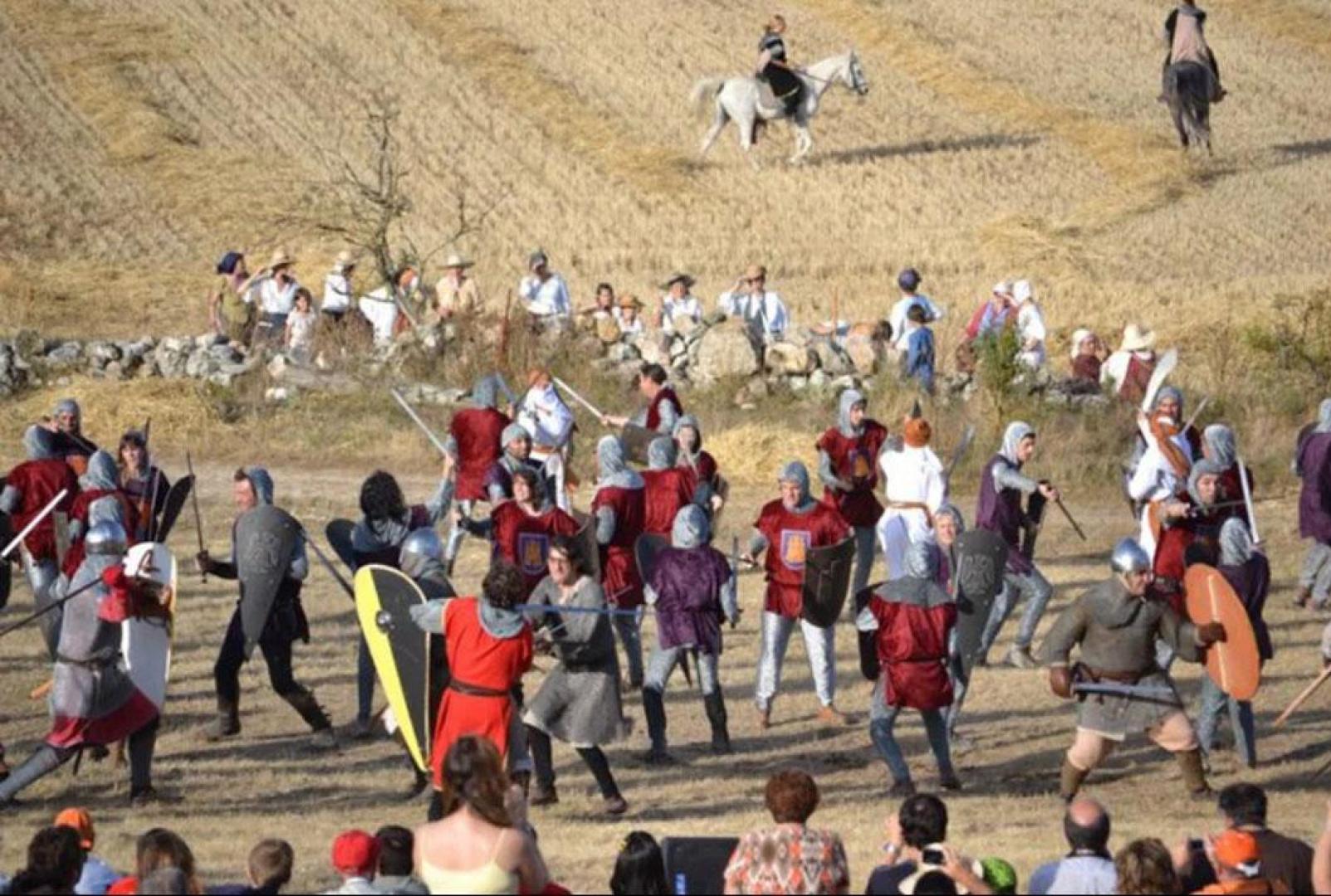 Batalla de Atapuerca, representación histórica