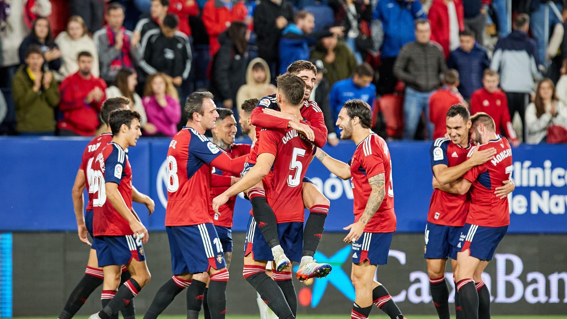 Fotos del Osasuna 1-0 Espanyol./