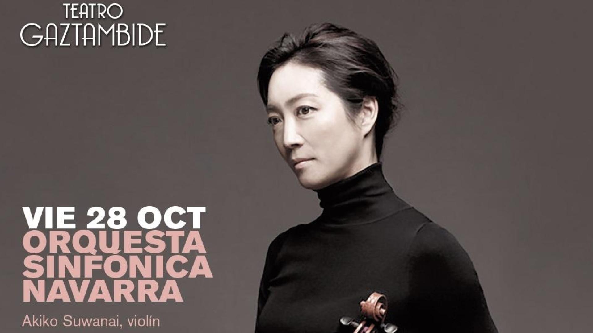 La violinista Akiko Suwanai