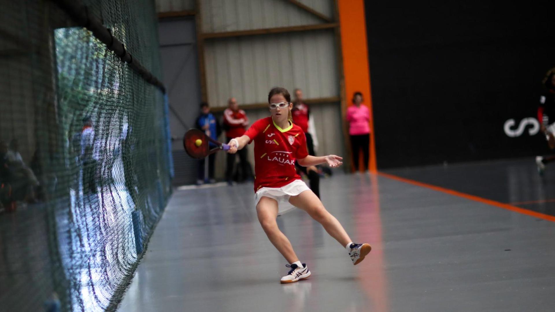 La pelotari Maider Ardanaz se proclama campeona del mundo en goma 30 metros