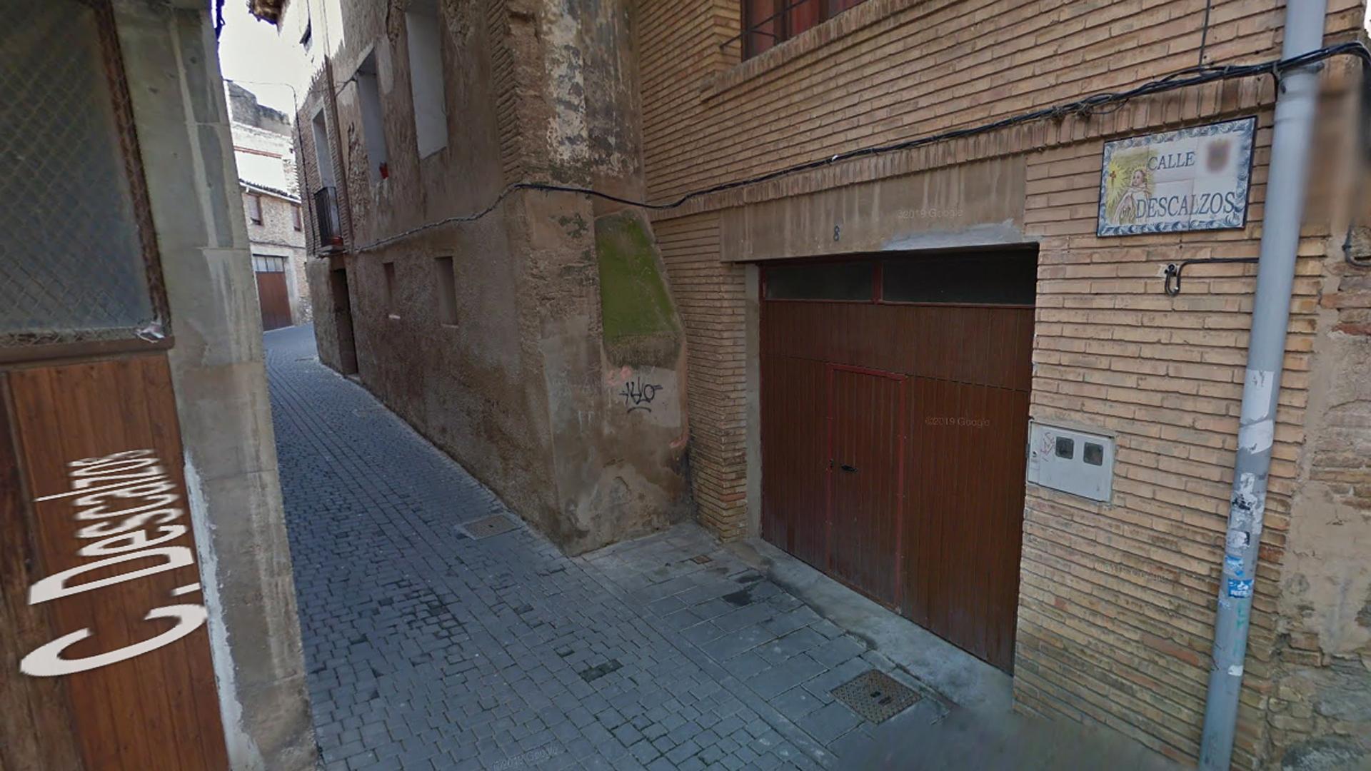 Calle Descalzos de Tudela, donde se produjeron los hechos