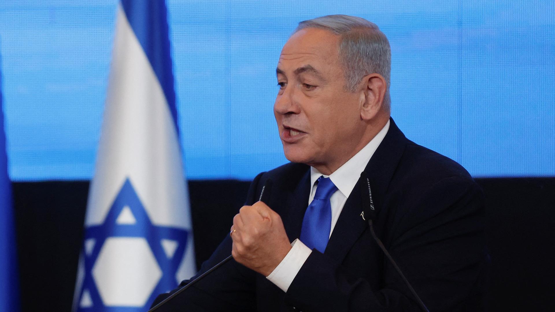 El ex primer ministro Benjamín Netanyahu obtuvo una rotunda victoria en las elecciones de Israel de este martes