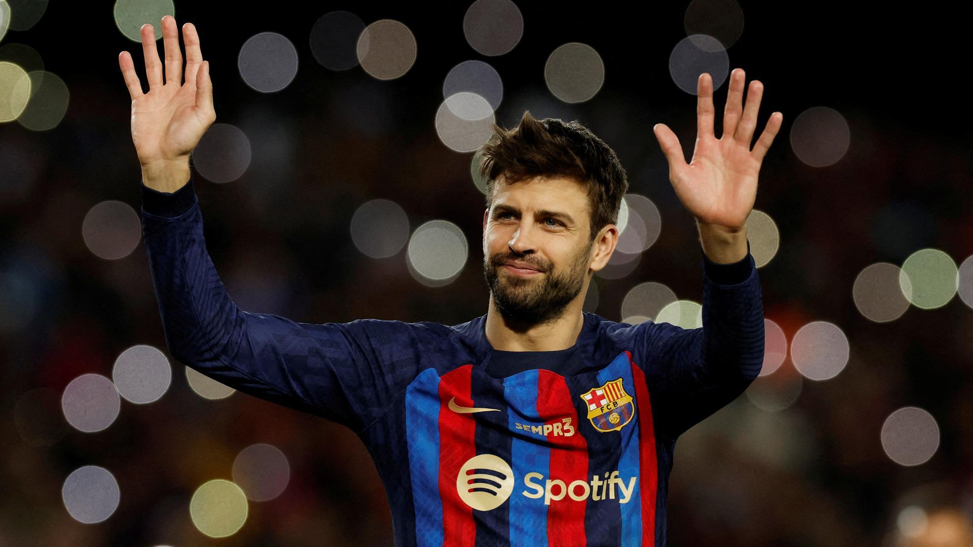 Retirada de Gerard Piqué del fútbol en el Camp Nou