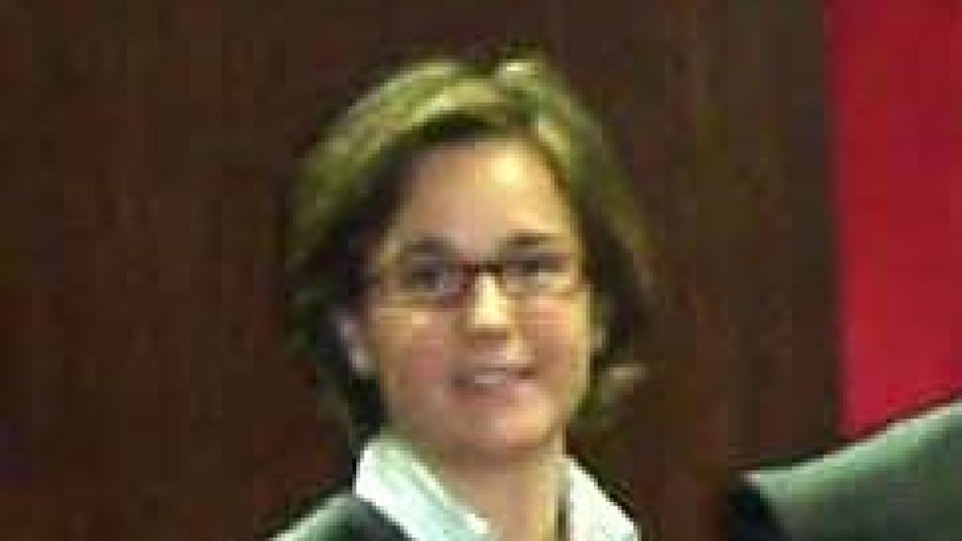 La magistrada María Alemán, en una imagen de 2004