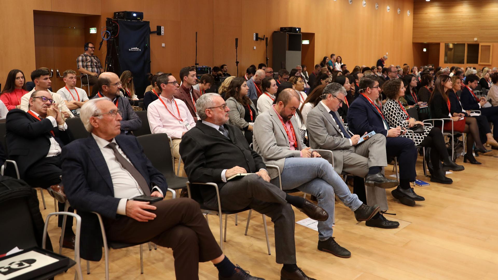 Parte del público asistente a la jornada del Día de la Internacionalización