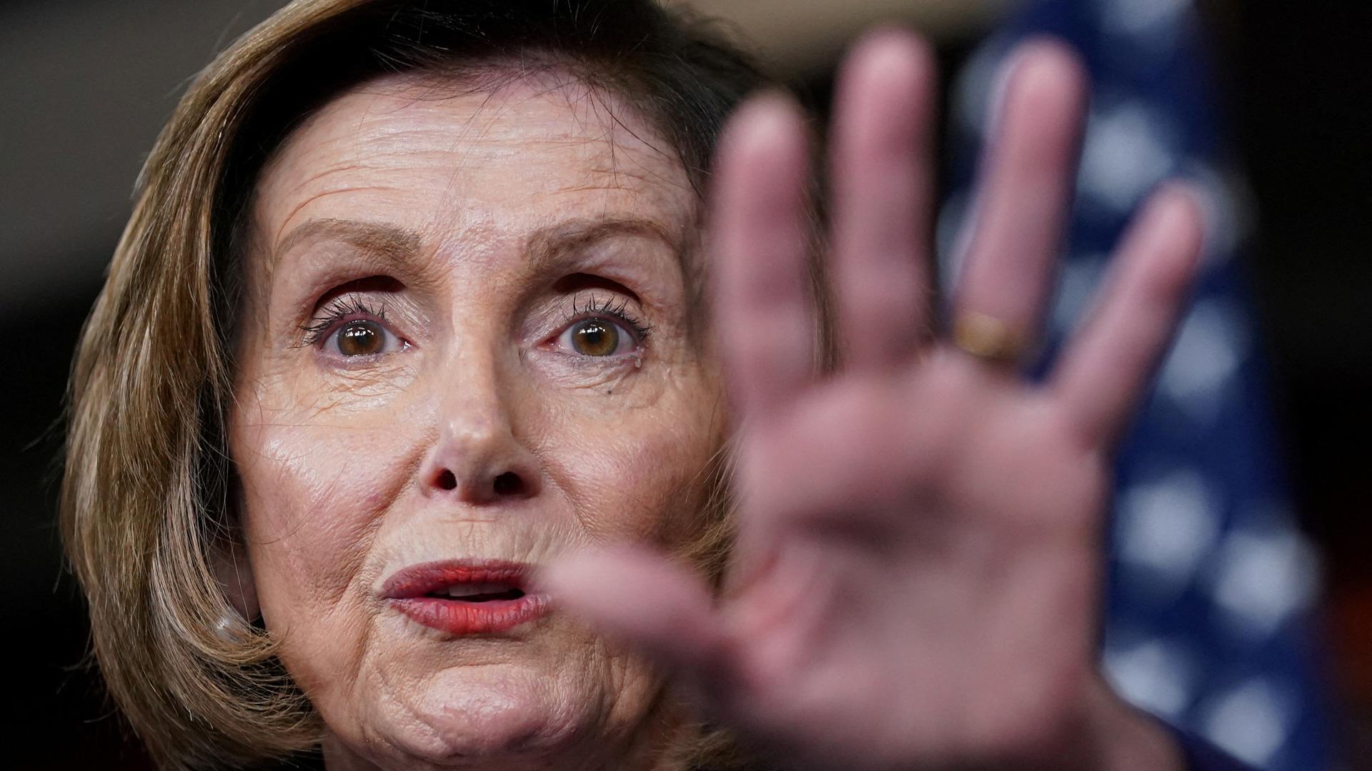 La presidenta de la Cámara de Representantes de Estados Unidos, Nancy Pelosi