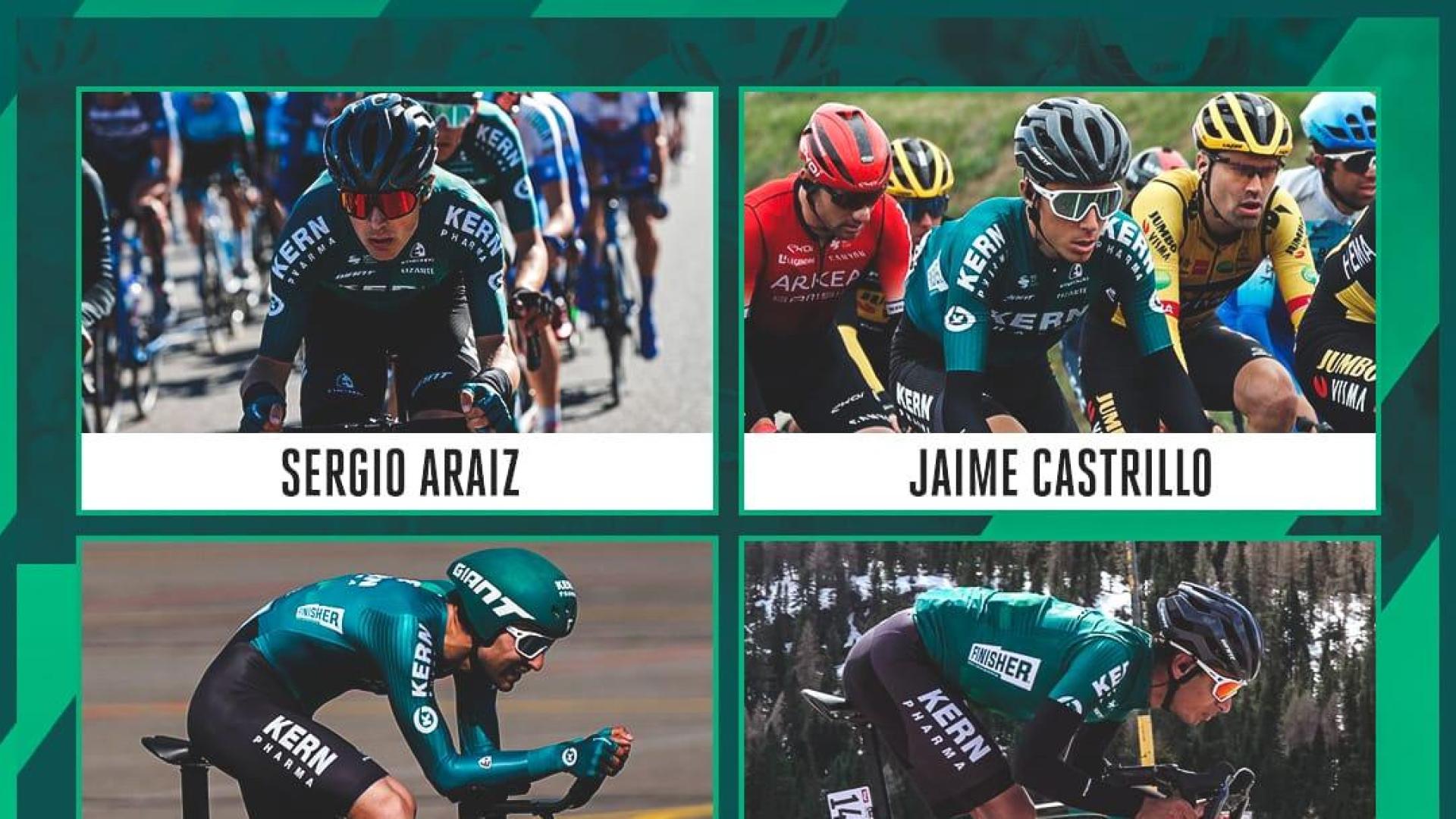 Los seis ciclistas que dejan el Kern Pharma