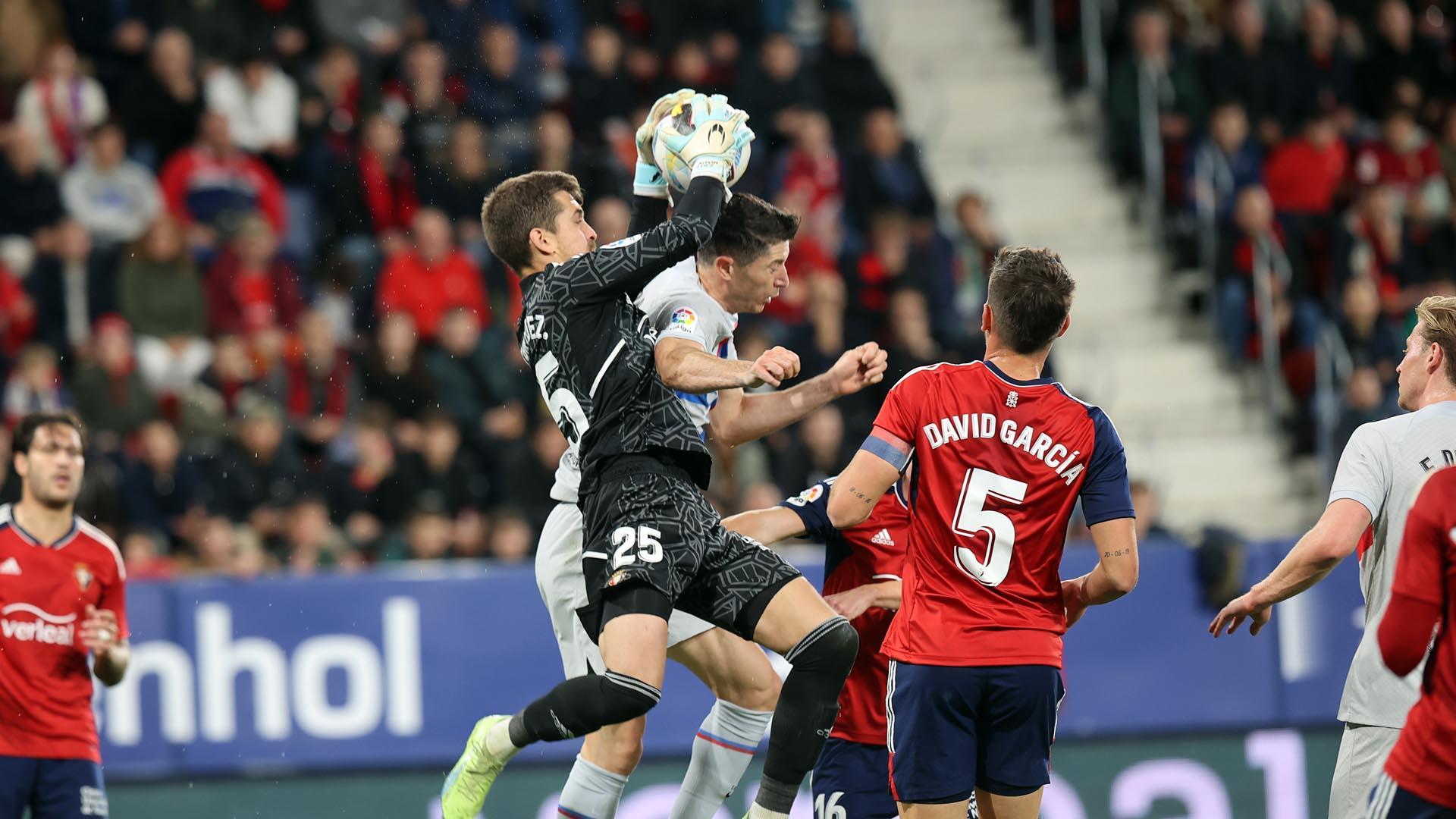 Fotos del Osasuna - Barcelona de la jornada 14./