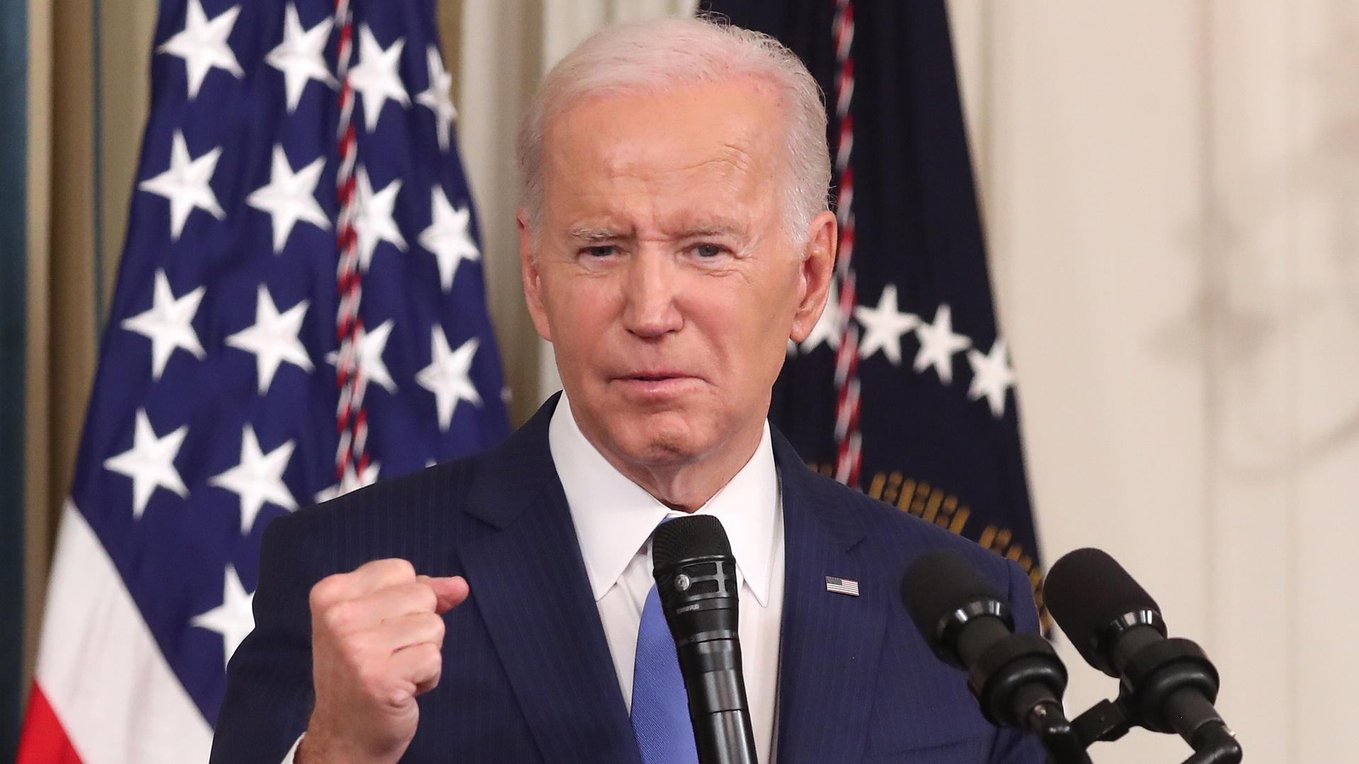 Joe Biden, en su rueda de prensa este miércoles
